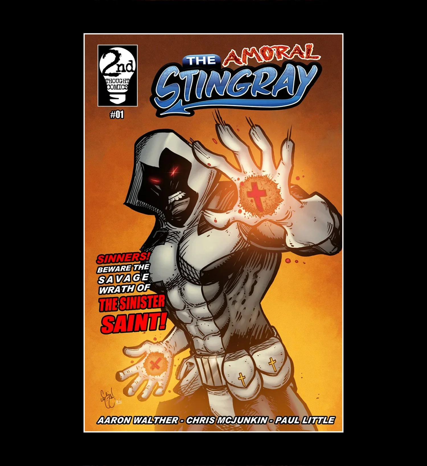 THE AMORAL STINGRAY NEW #1 CHRIS MCJUNKIN VARIANT COVER