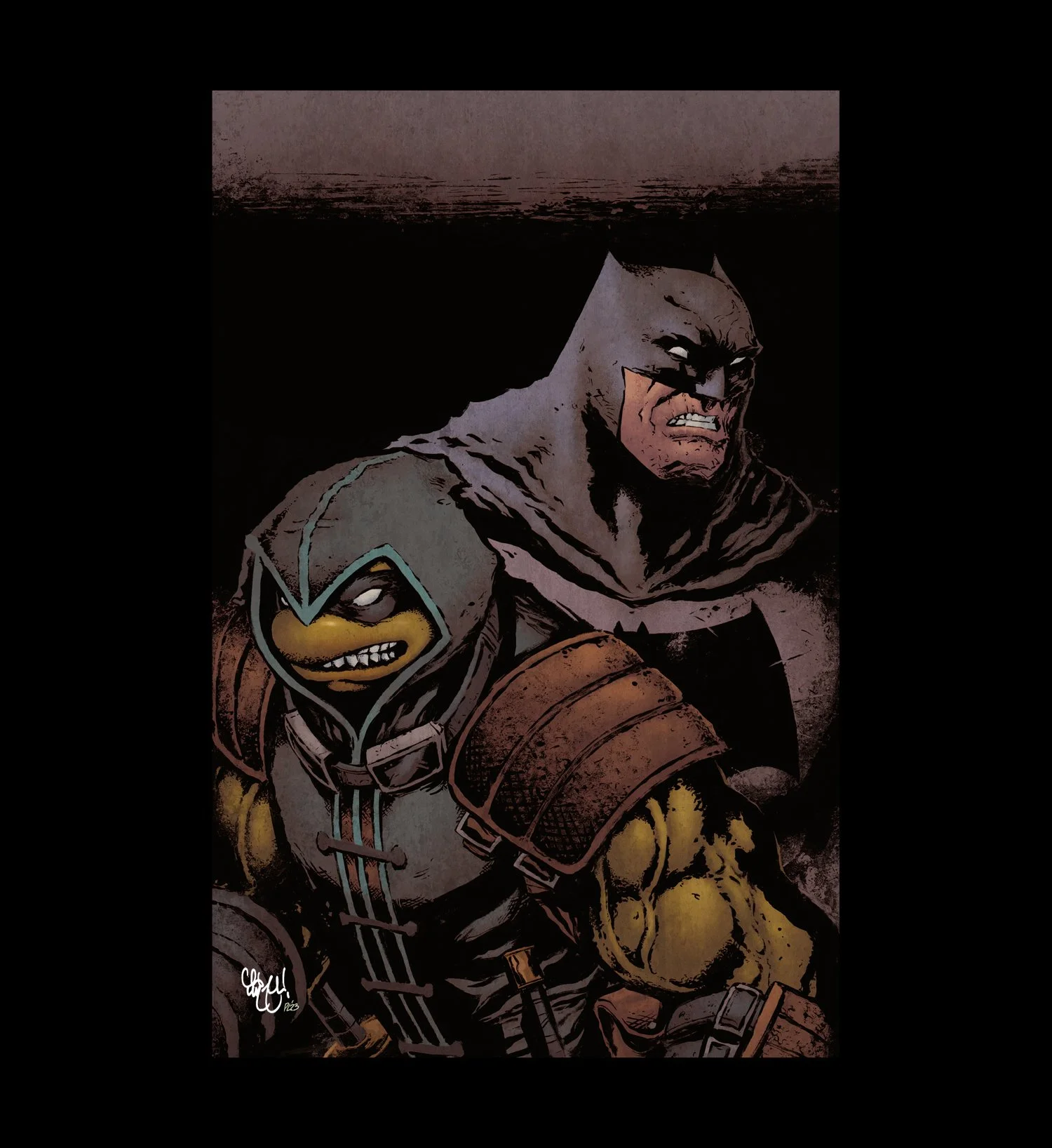 THE LAST RONIN DARK KNIGHT RETURNS 11x17 SIGNED PRINT