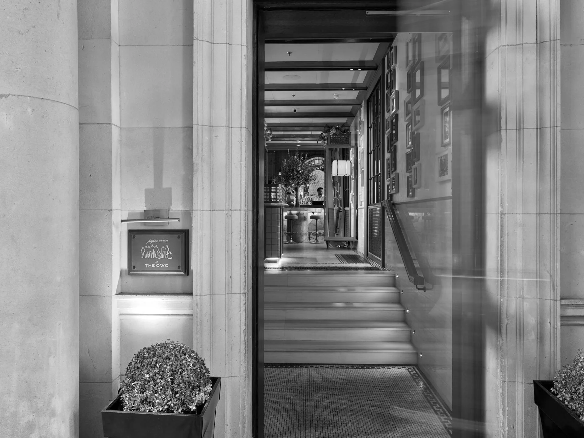 Paper Moon Restaurant at the OWO, London - photo Marco Joe Fazio Studio