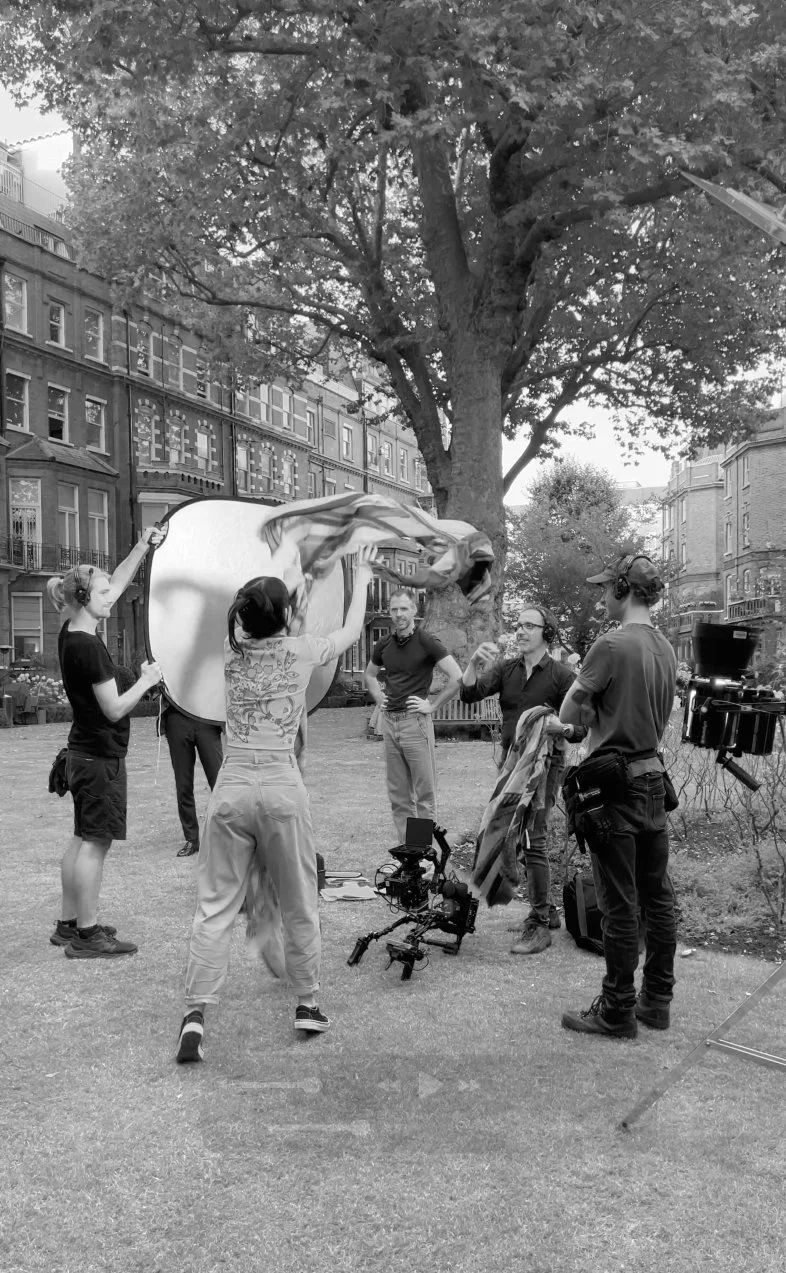 Marco Joe Fazio Studio team working on a film production at The Franklin London