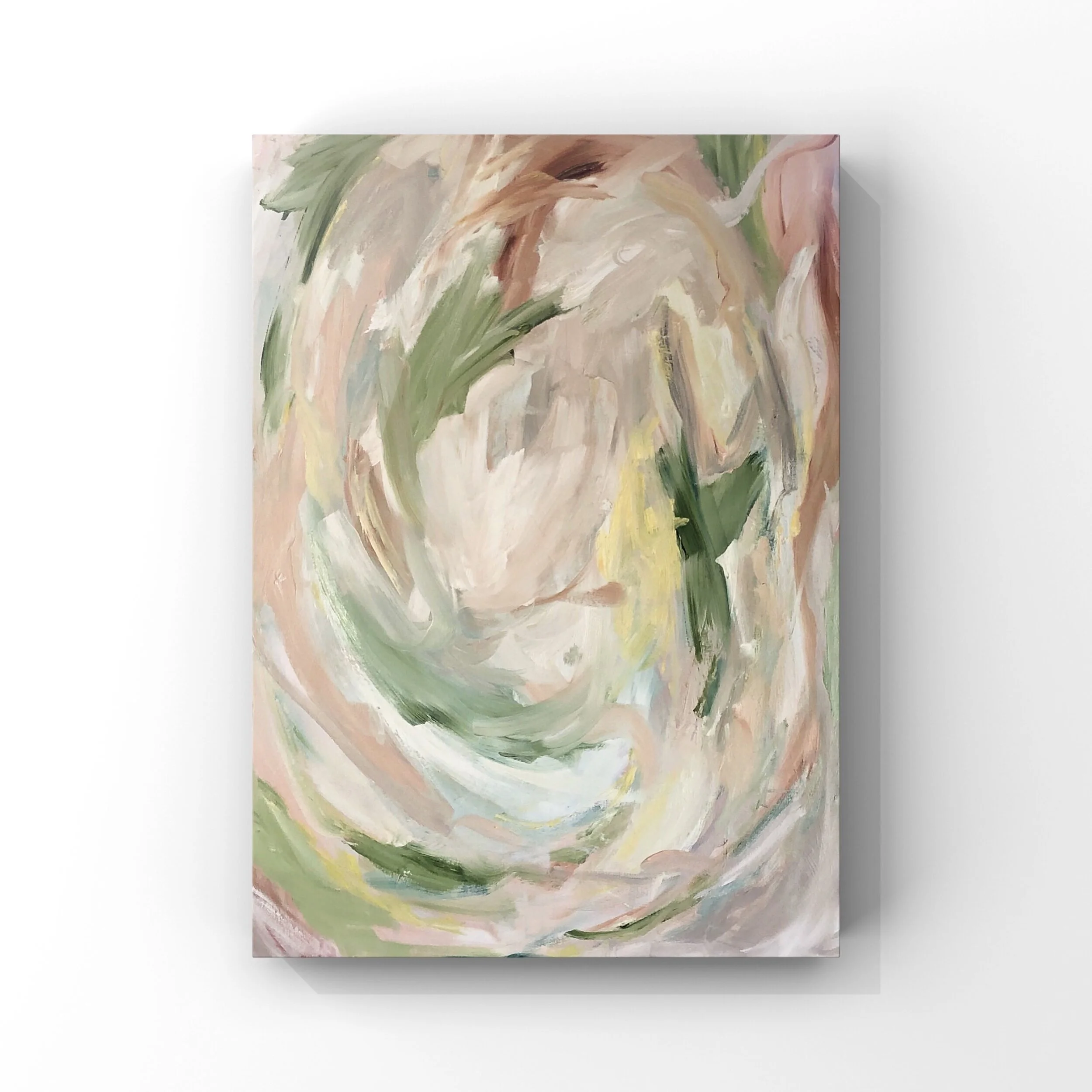 Spring morning, 2021, 30" x 40", Oil on canvas