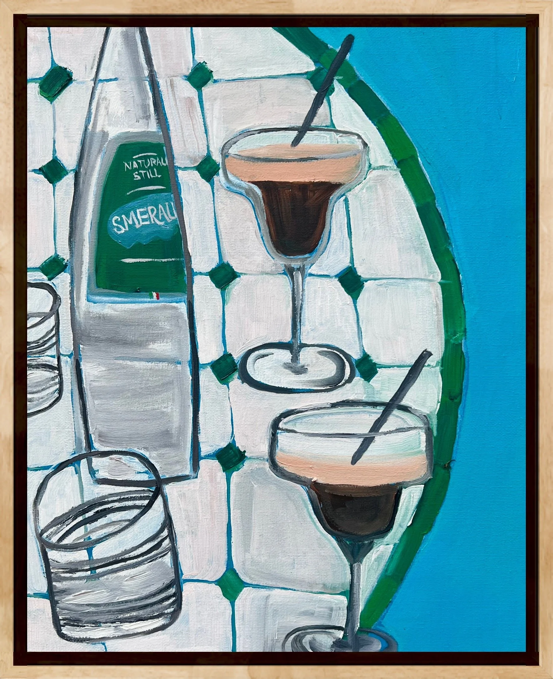 Shakerato Oil on Canva