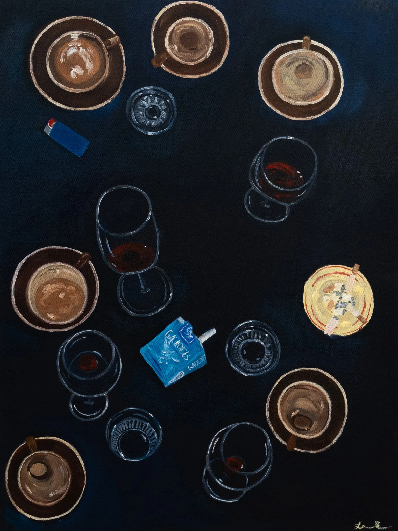 You Left Me and I found Myself,2026, 18" w x 24" L, oil canvas