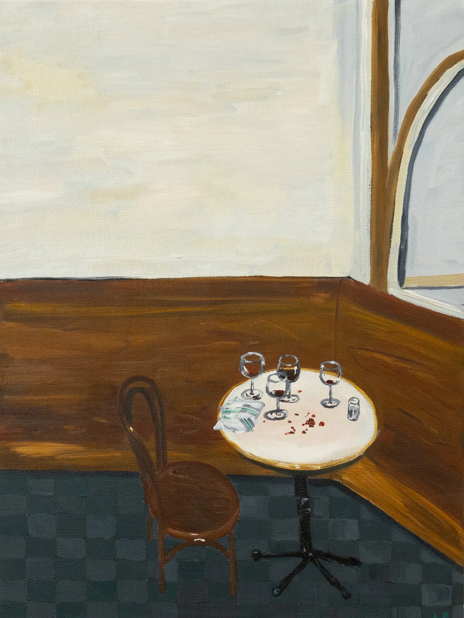 We Will Always Have Paris,2026, 12" w x 16" L, oil canvas