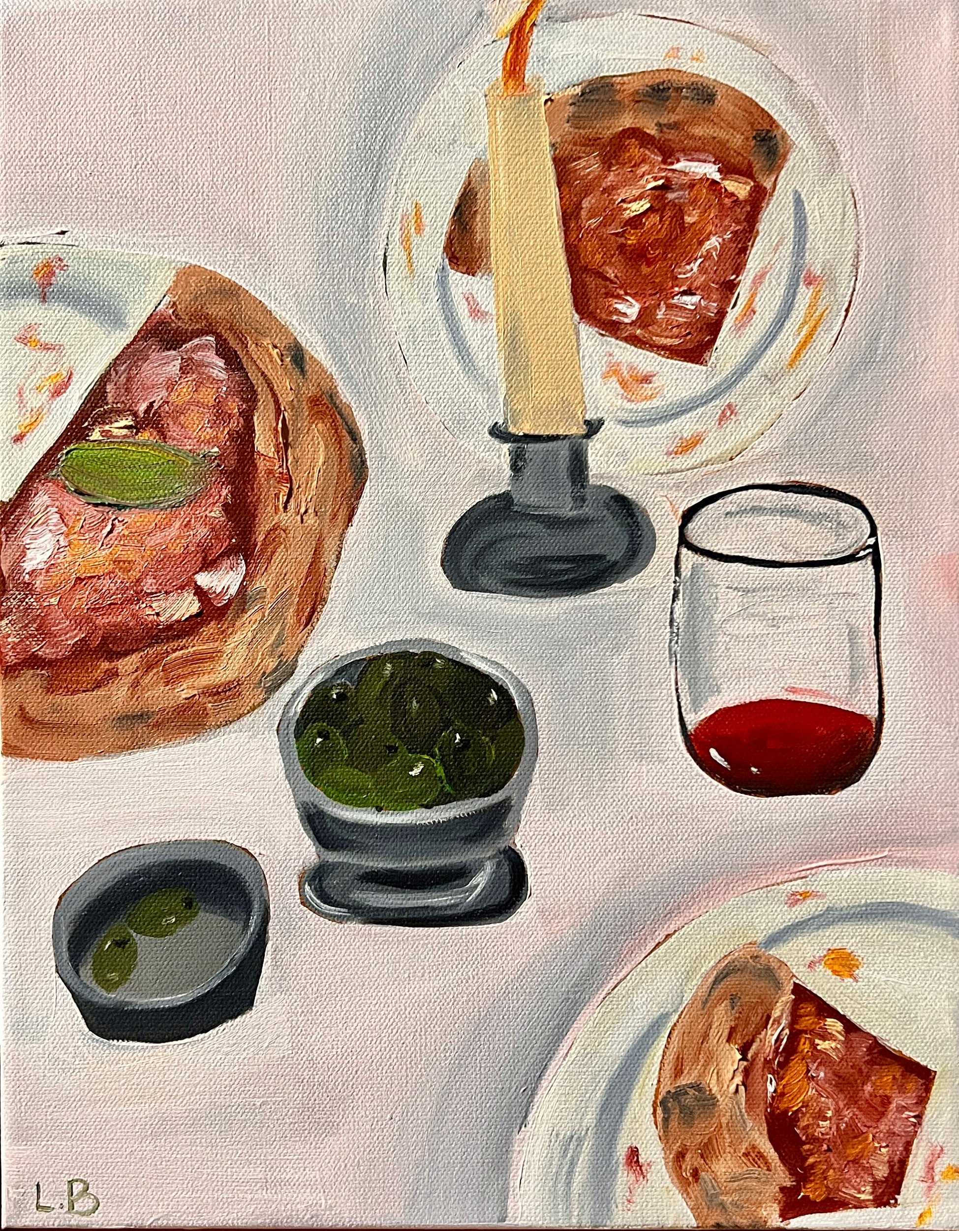 Somewhere in Rome,2024, Oil On Canvas, 11x14, $450.jpg