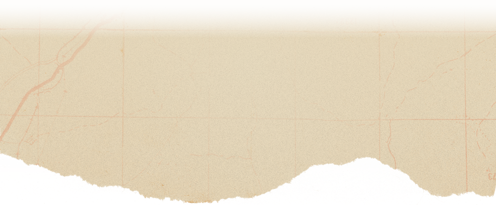 Ripped paper with faint map grid lines