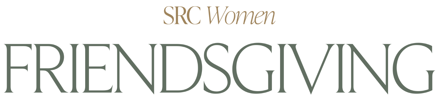 Text logo for SRC Women Friendsgiving