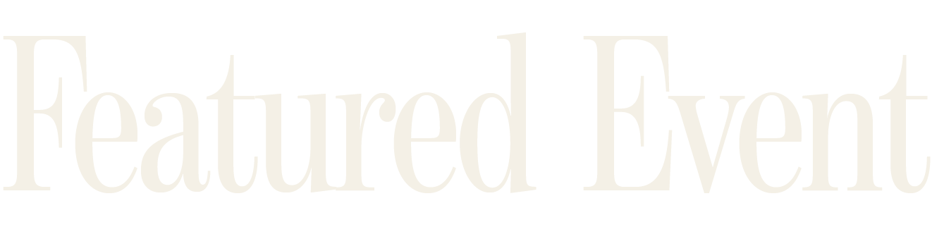 White text that says "Featured Event"