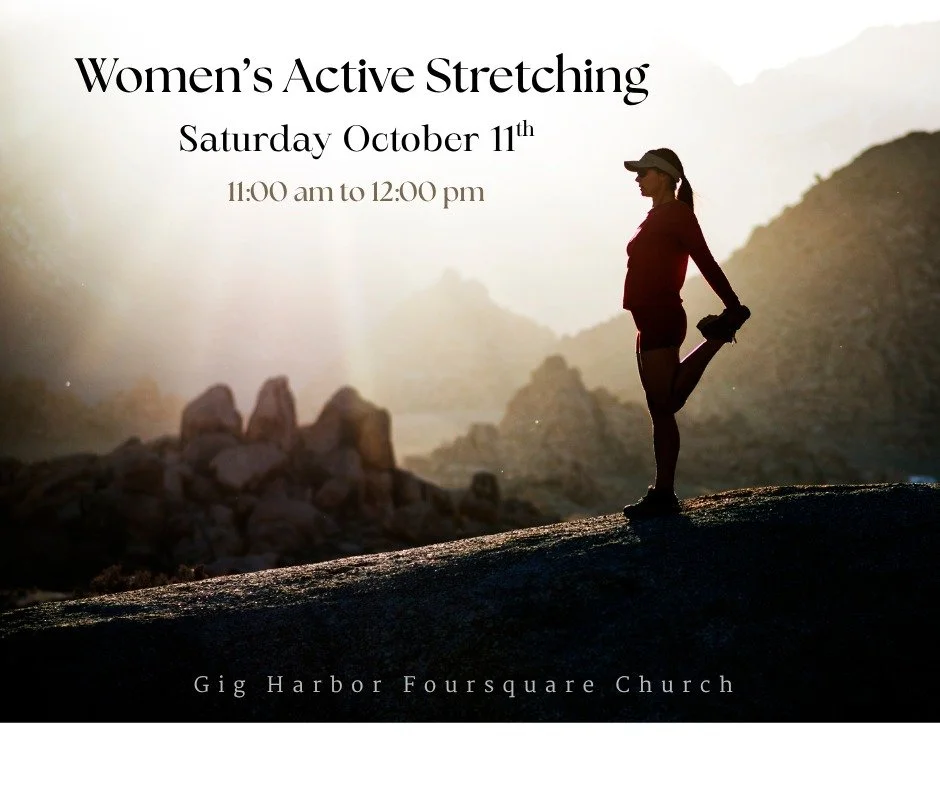 Ladies! Join us this Saturday at 11:00 am as Allie leads us in an hour of gentle stretching and resistance exercises. Modifications will be available &amp; it will be for women of all ages. See you there!
