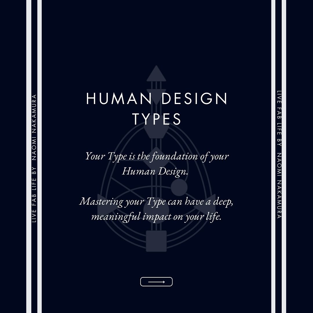 .
Your Type is the foundation of your Human Design. If you do nothing else with Human Design but master your Type, it can have a deep, meaningful impact on your life.

Learn more about Human Design Types by listening to The Live FAB Life Podcast - la