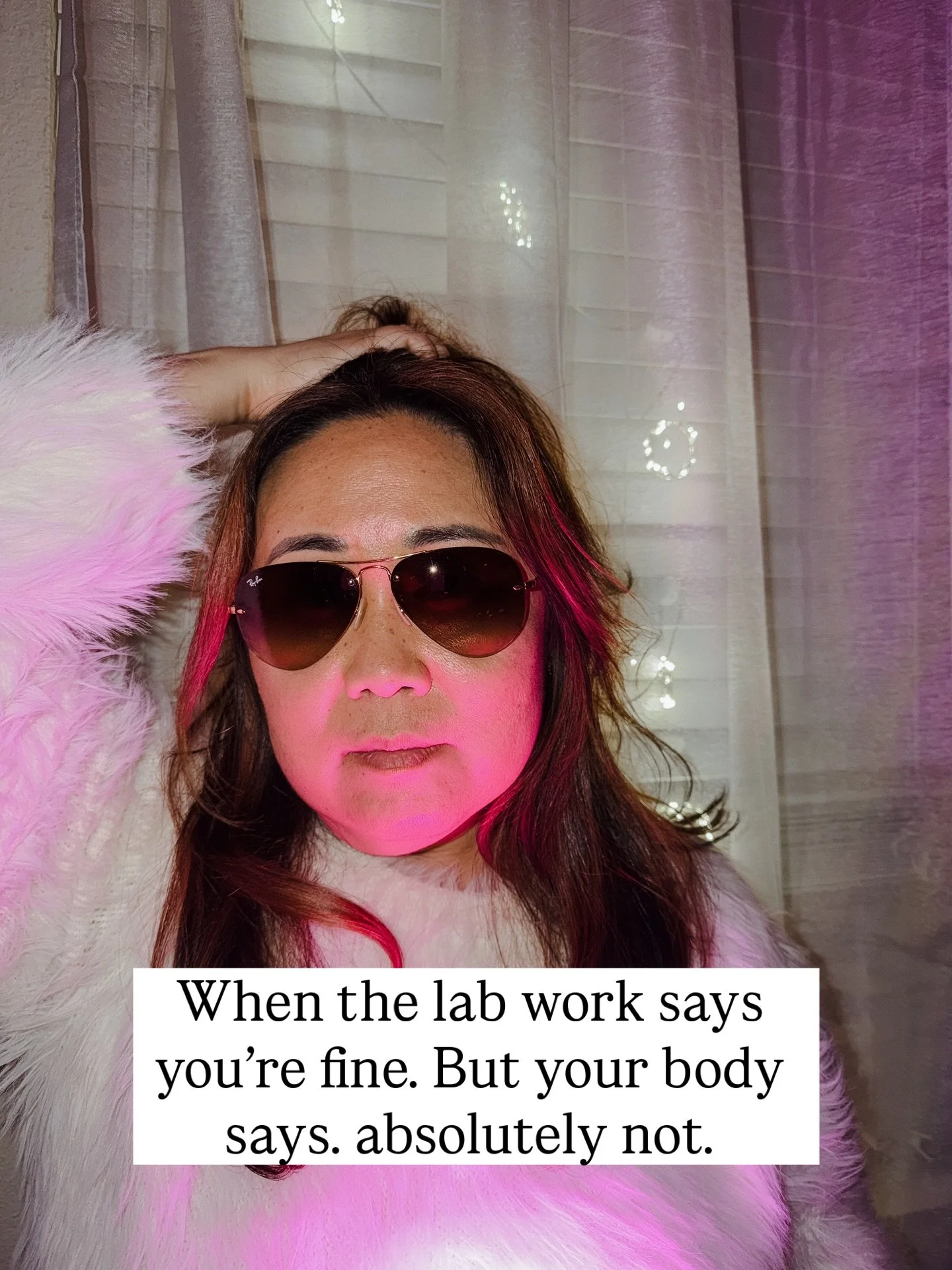 You can trust your lab results and still trust your body.

I say this as someone who still has lab work done regularly through my care team &mdash; blood work, hormone panels, all of it.

&ldquo;Test, don&rsquo;t guess&rdquo; is great advice that I f