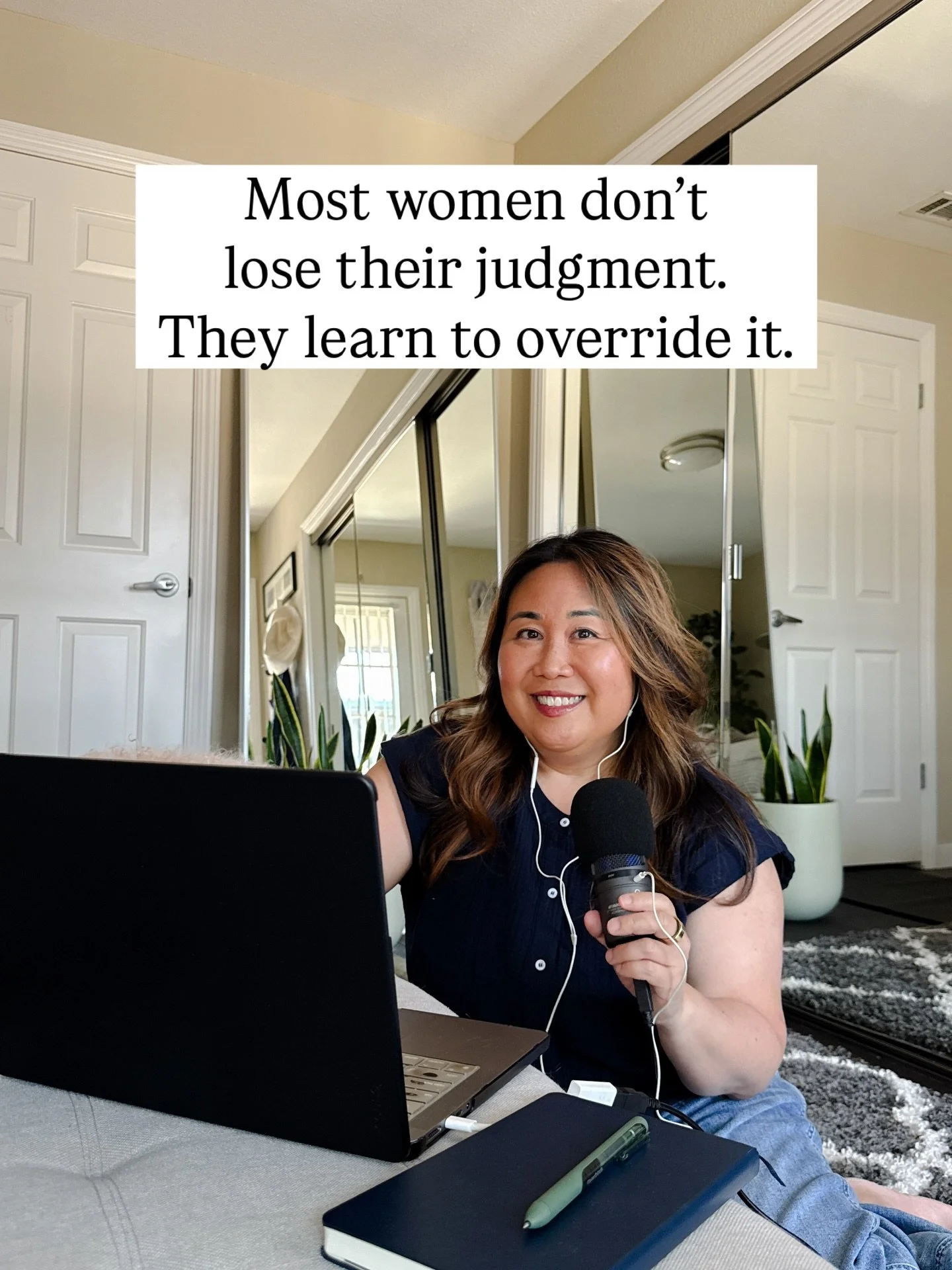 Most women don&rsquo;t lose their ability to make clear decisions &mdash; we just override it so often that it starts to feel normal.

And the strange part is&hellip; we call it being &ldquo;responsible.&rdquo;

Eventually you stop noticing your own 