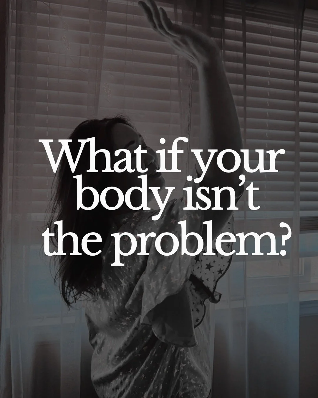 I&rsquo;ve built my work around this idea because I lived it.

For a long time, I thought discipline was the issue, but it wasn&rsquo;t. It was fit.

We follow advice that was never built for our wiring. If you keep trying harder and nothing changes,