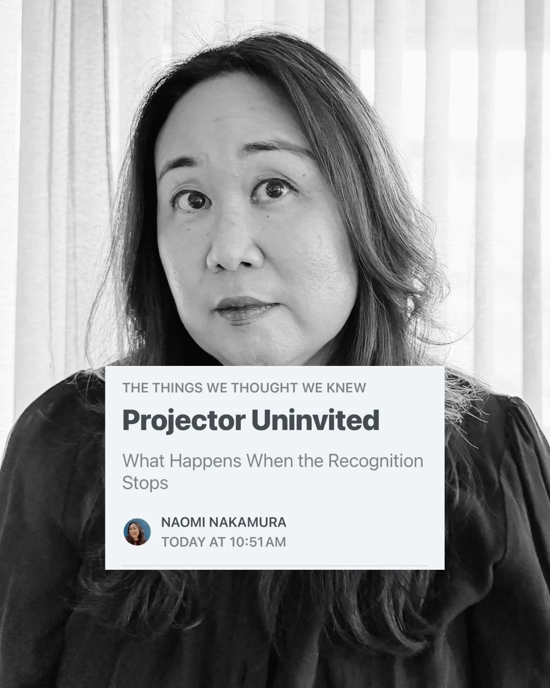 For Projectors, recognition isn&rsquo;t neediness. It&rsquo;s our Strategy.

We&rsquo;re literally designed to wait for invitations before we can share our gifts effectively.

So when the primary invitation disappears, it doesn&rsquo;t *just* feel li