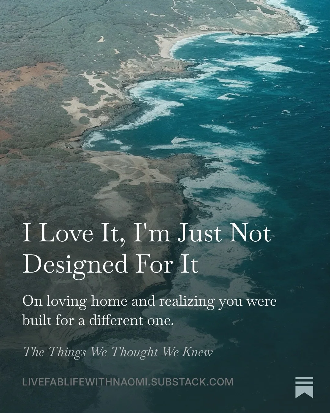 I love home. I just was wasn&rsquo;t designed for it.

A new essay on what decoding my Human Design Environment showed me about the places I&rsquo;m actually built for.

🔗 Link in bio.