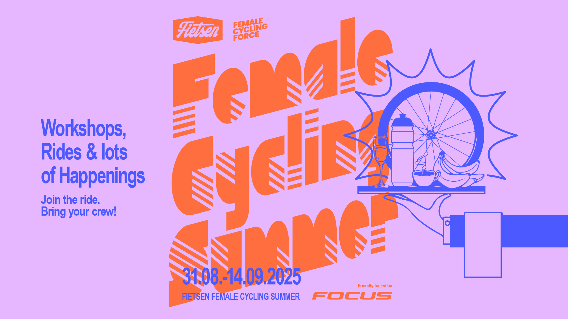 Female Cycling Summer