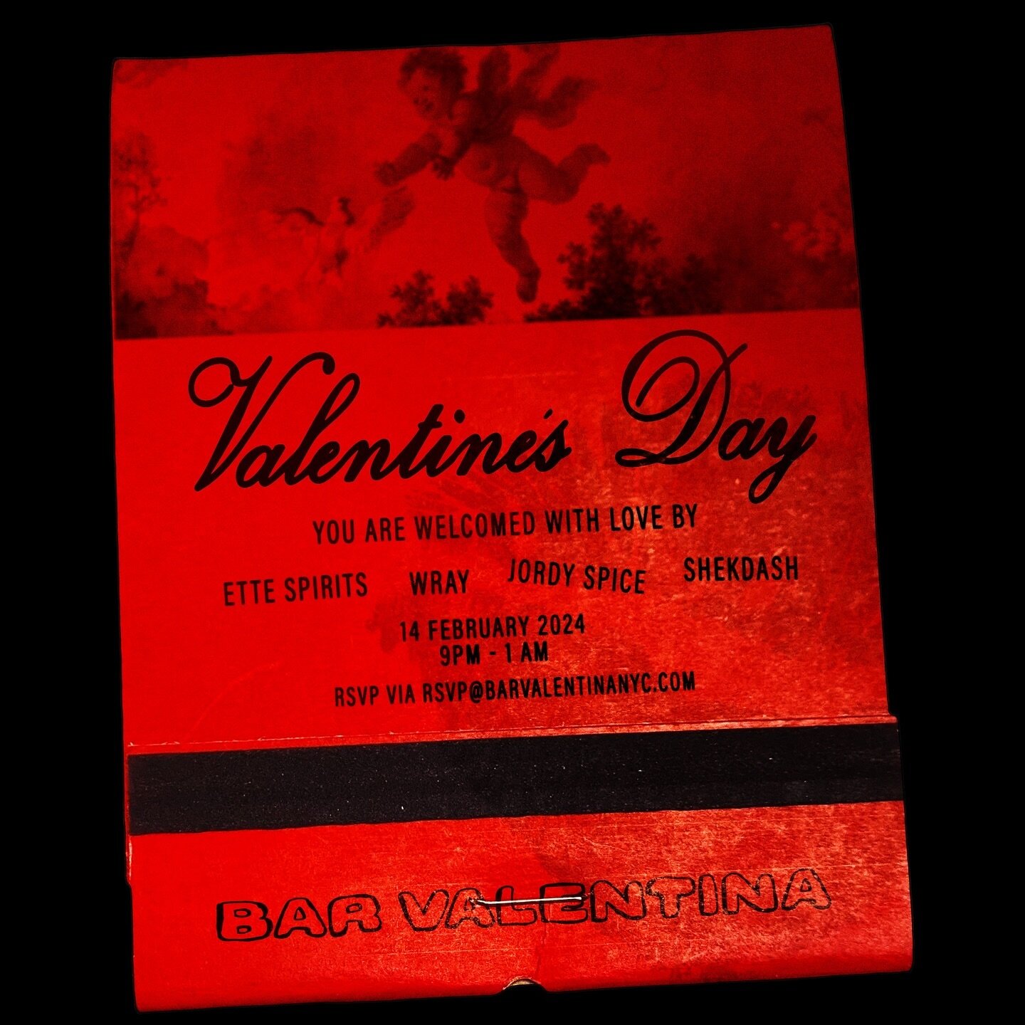 Valentines Day with Val&rsquo;s ❤️
rsvp@barvalentinanyc.com