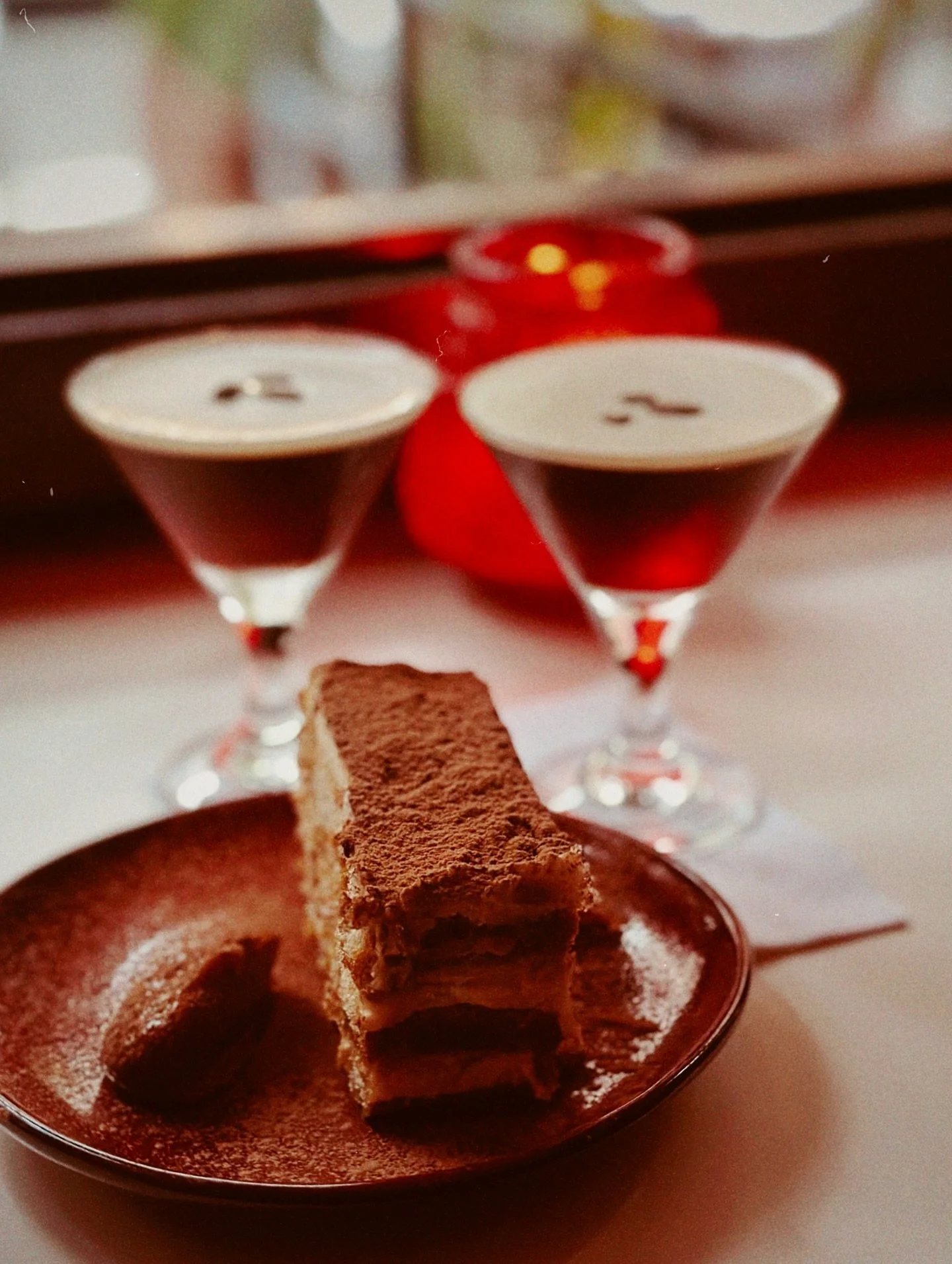 Tiramisu deluxe | mini tiramisu &amp; 2 espresso teeny tinis $25
