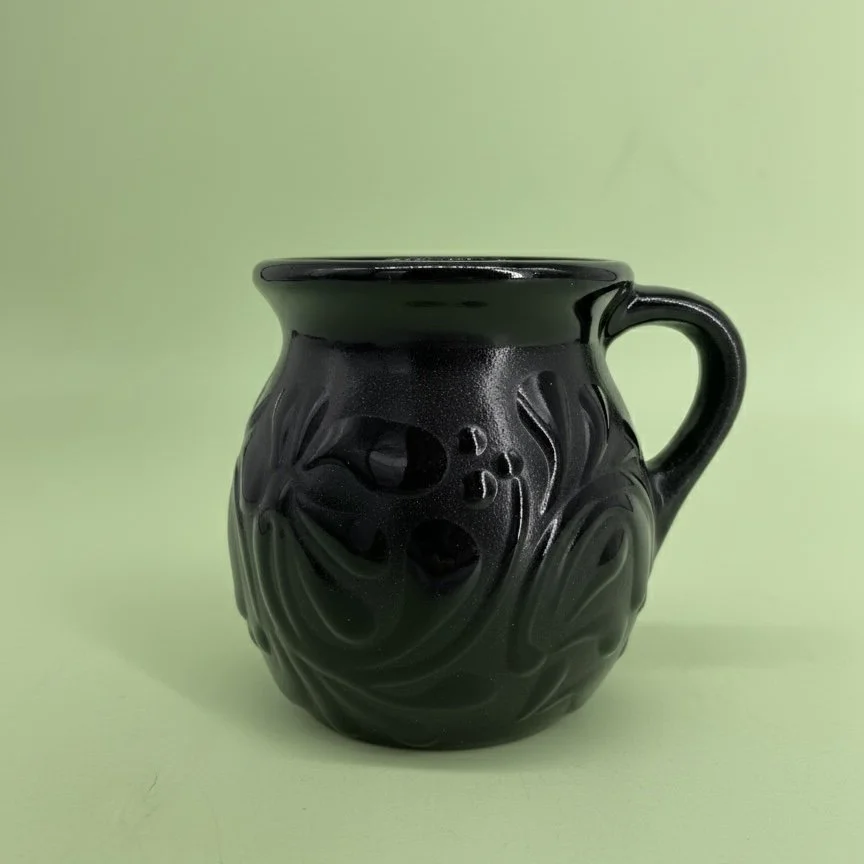 Black Mexican Jarrito Cup