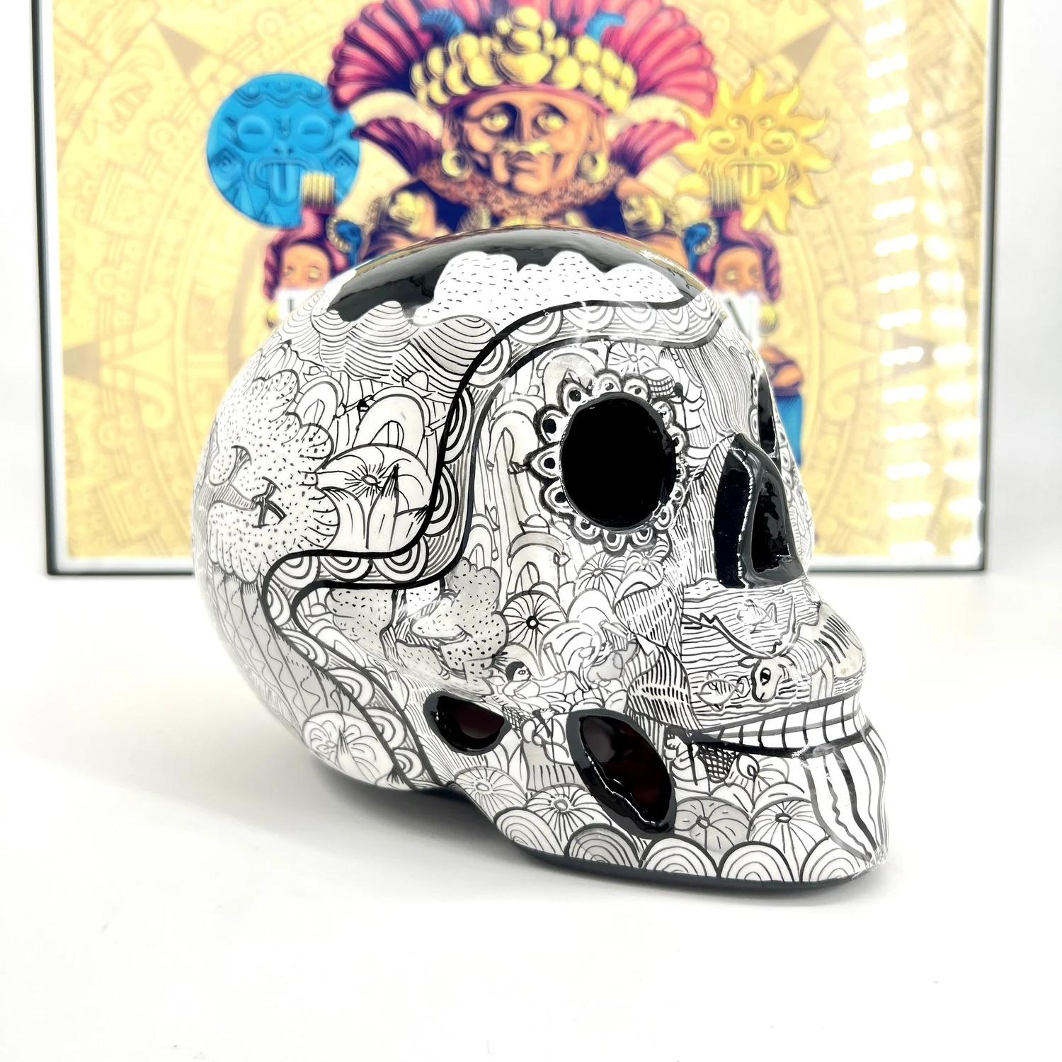 Storytelling Large Skull M1 — Fiesta McAllen