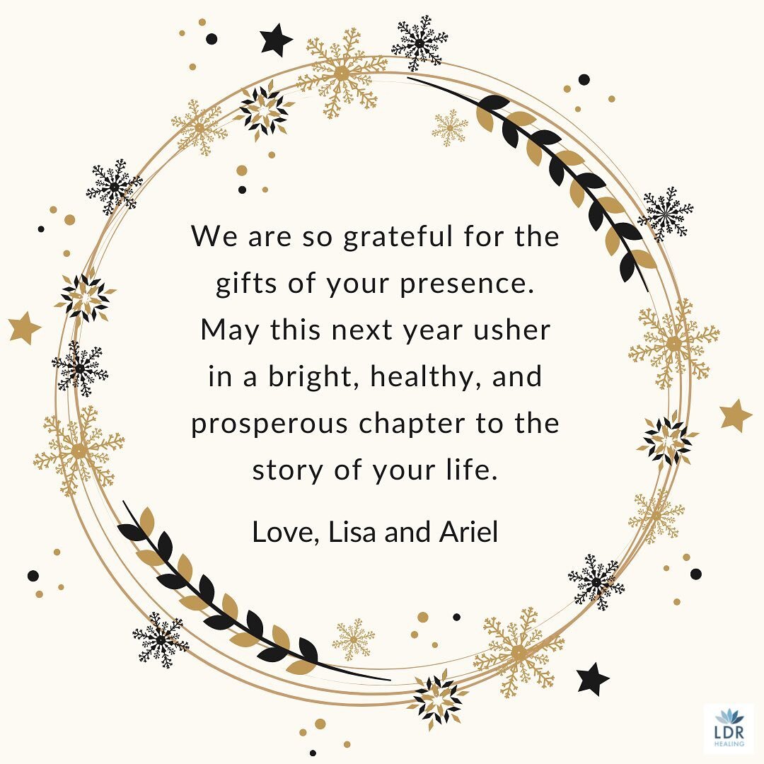 Thank you for trusting us with your emotional work and physical health. Thank you for continuing to show up in your healing and allowing us to help you unearth the layers that no longer serves, making way for the best version of you!❤️

LDR Healing i