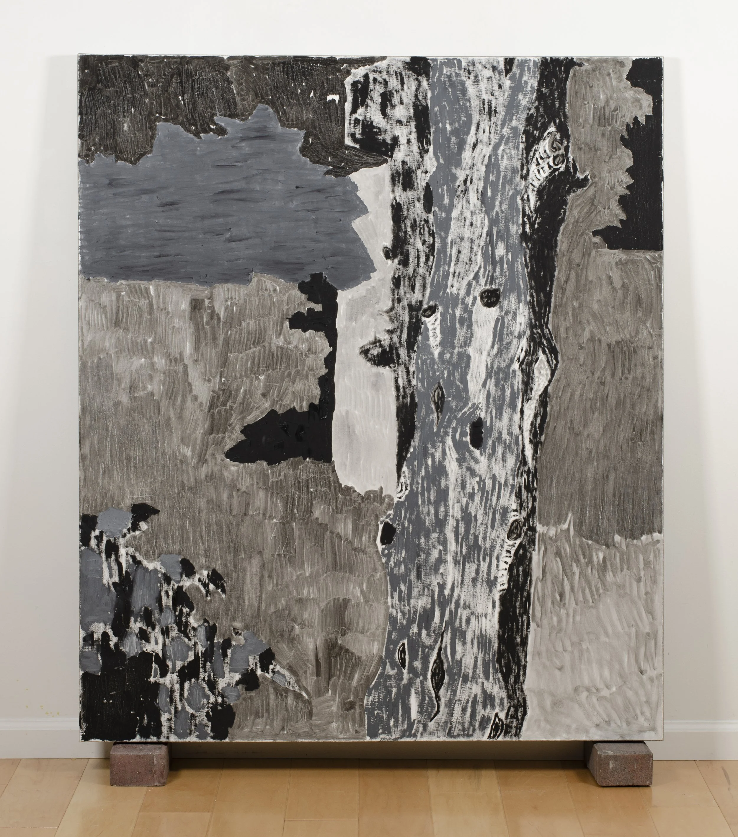 Knots, 2025. Oil on linen, 48" 42"