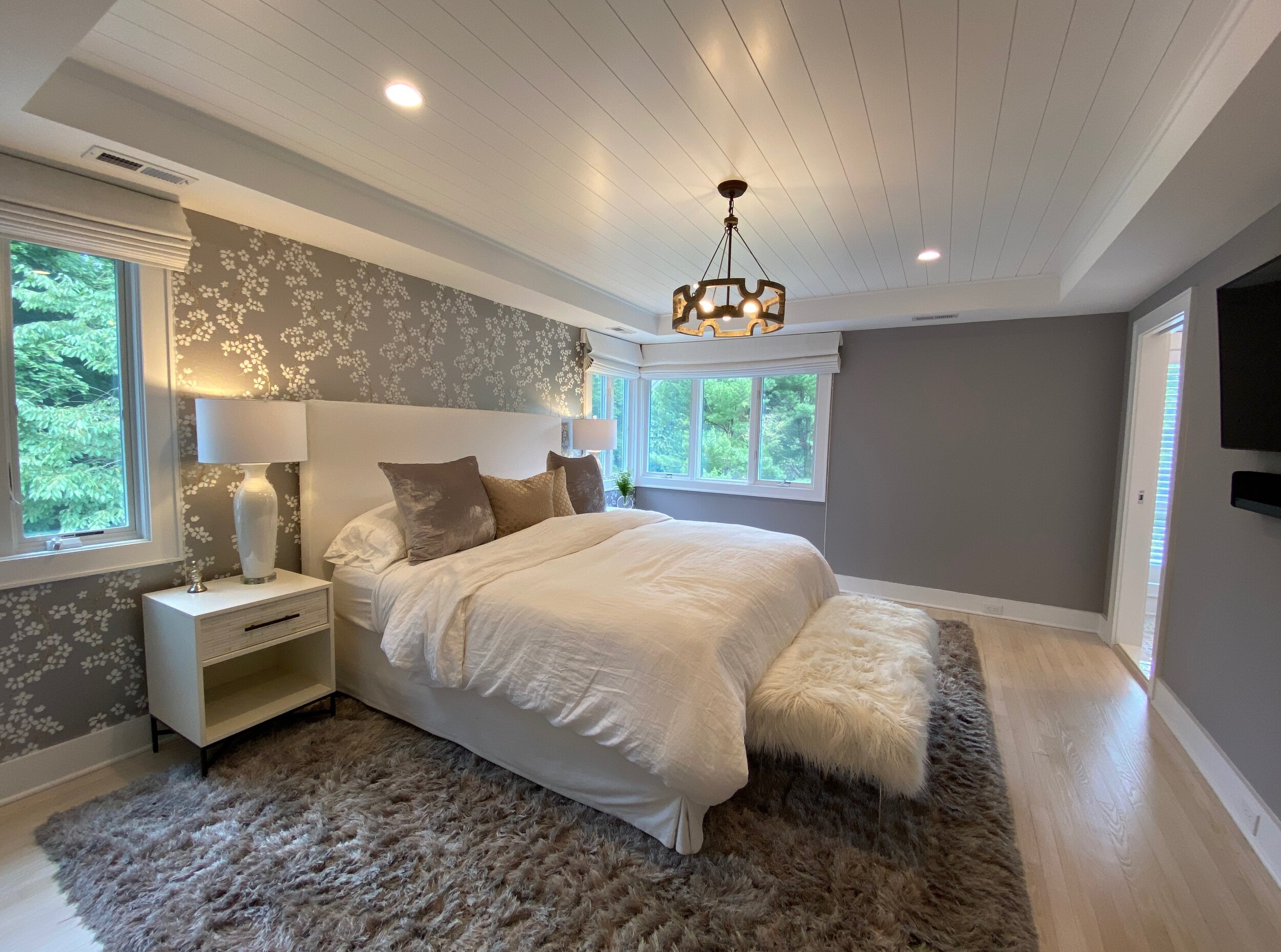 Titus Built - Warm Grey Bedroom