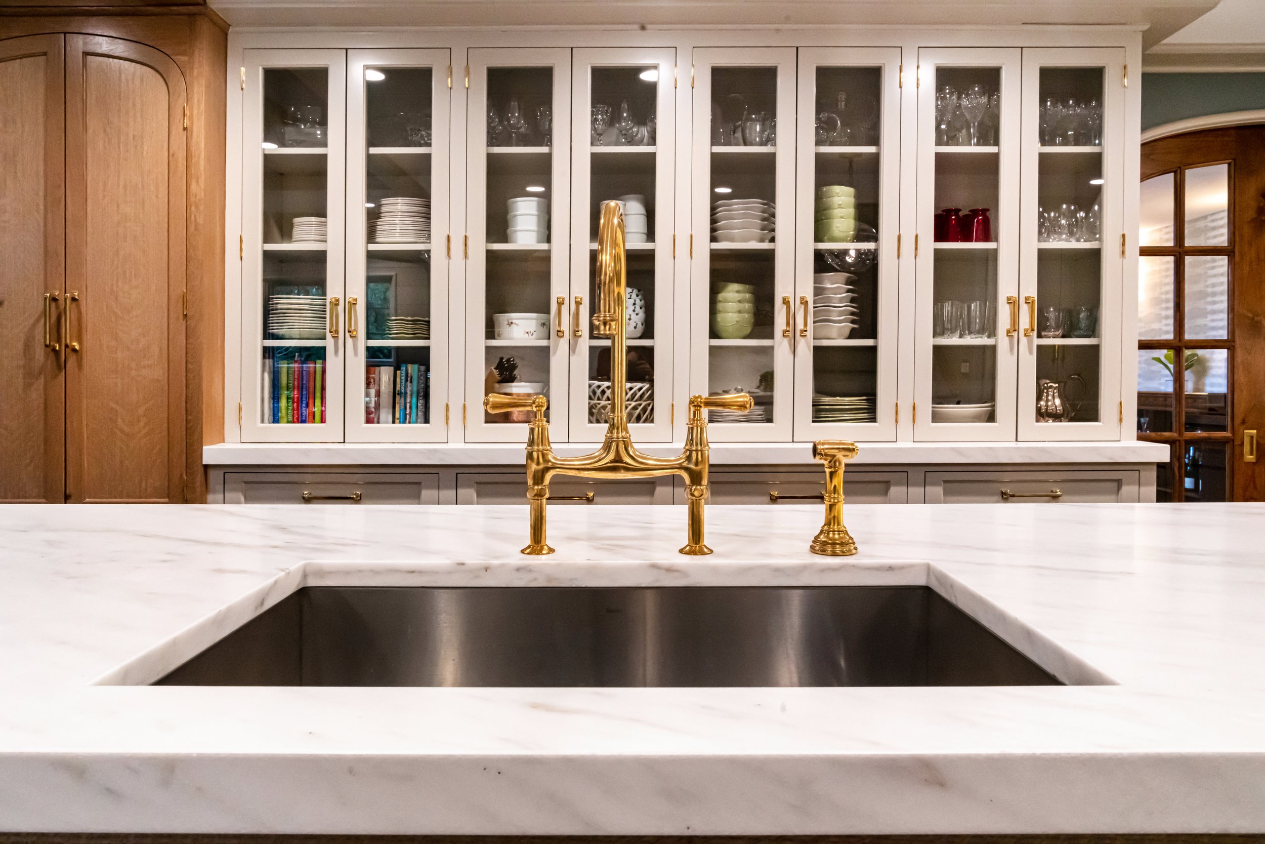 Titus Built - Brass Kitchen Sink Fixtures