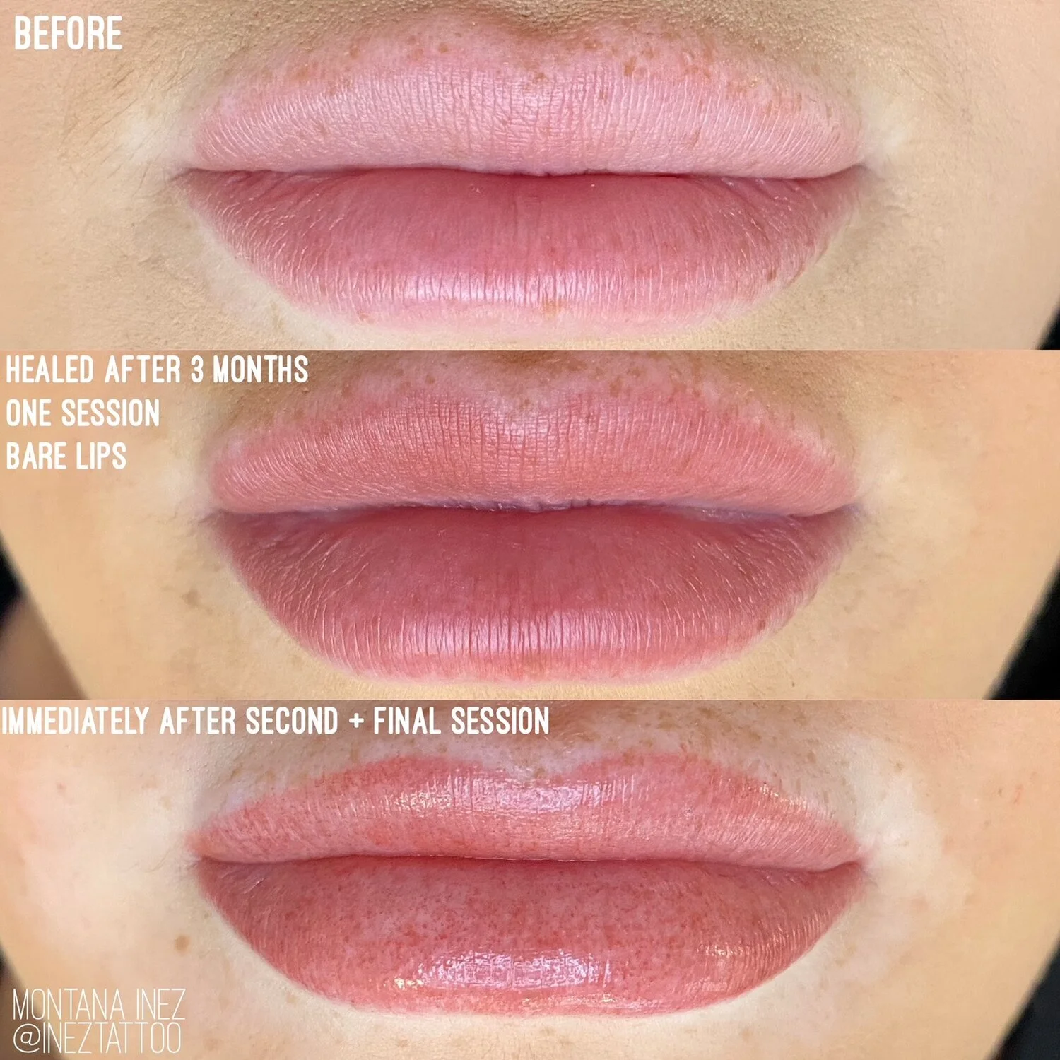 Lip Blush Tattooing — Inez Tattoo Melbourne Cosmetic Tattoo Studio