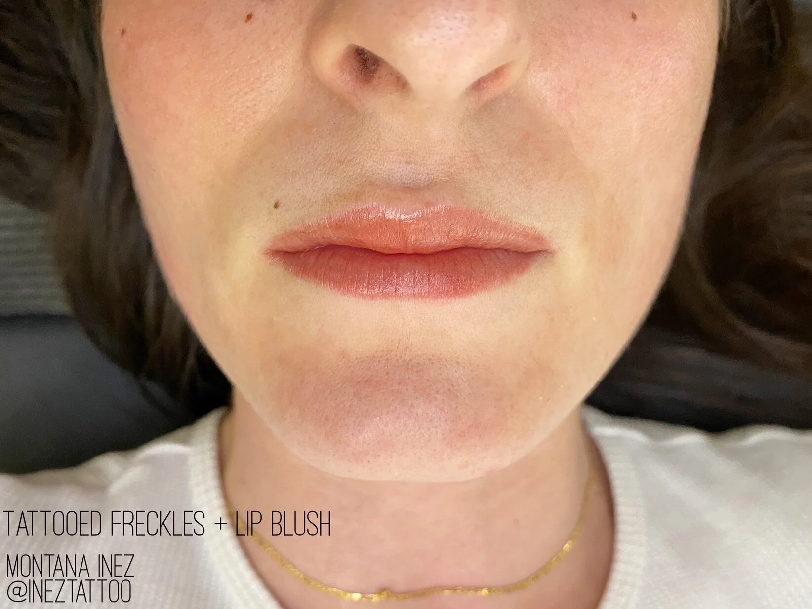 Lip Blush Tattooing — Inez Tattoo Melbourne Cosmetic Tattoo Studio