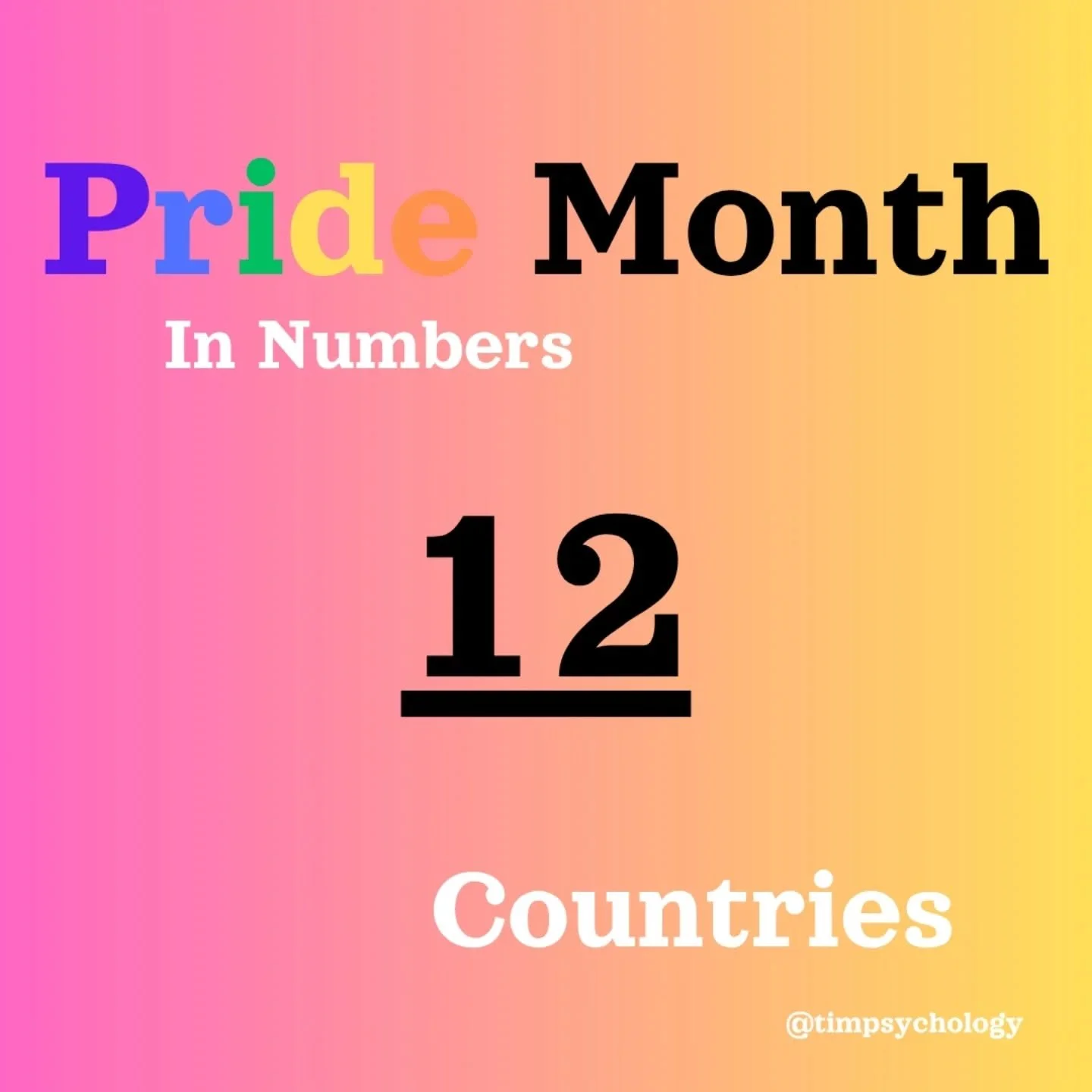 Did you know that 12 countries still carry the death penalty for private, consensual same-sex intimacy?

Twelve countries. Just for who you love.

In 6 of them, the death penalty is actually enforced.

In the other 6, it remains a legal possibility.
