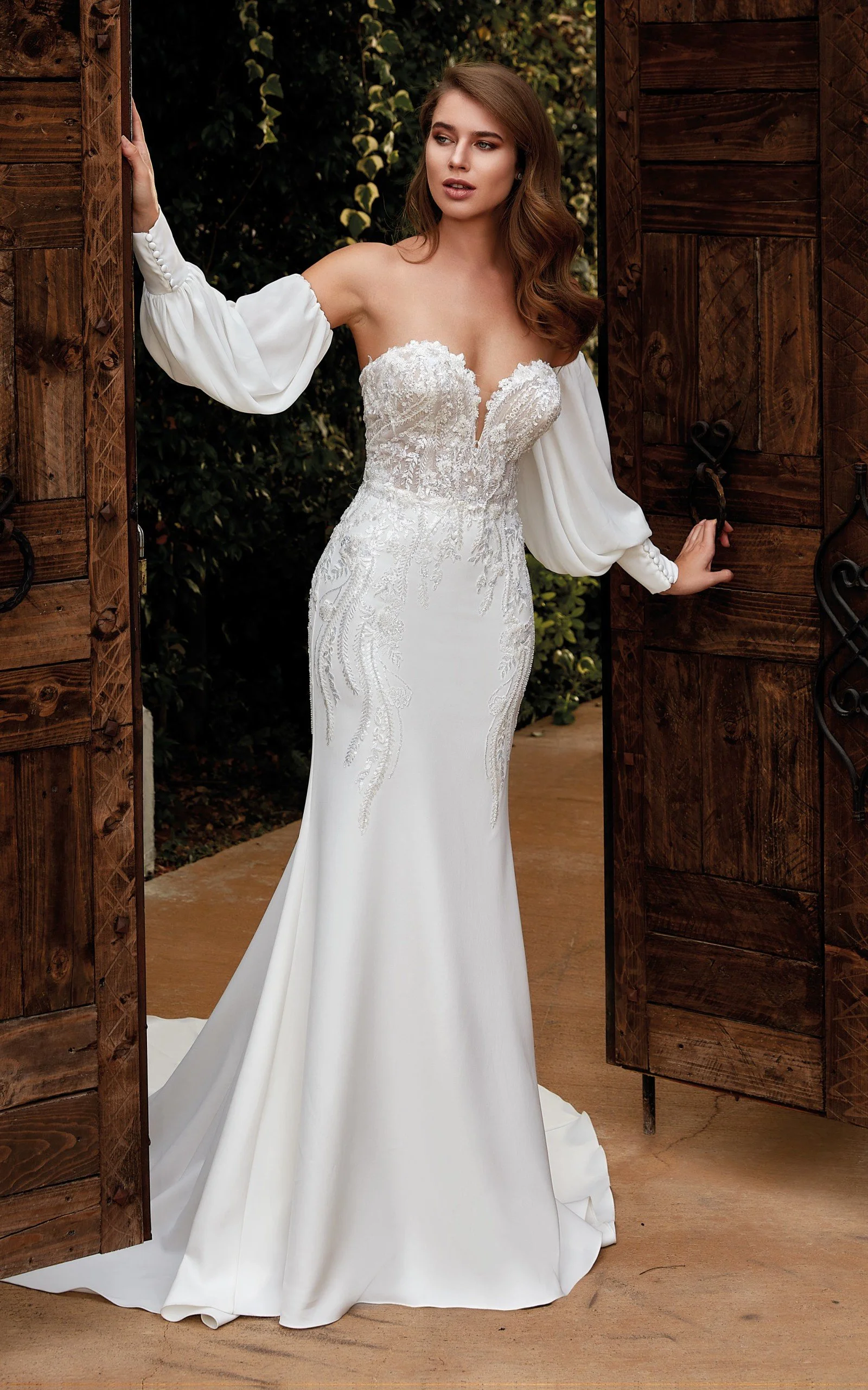 Brooklyn - with Bishop Sleeves