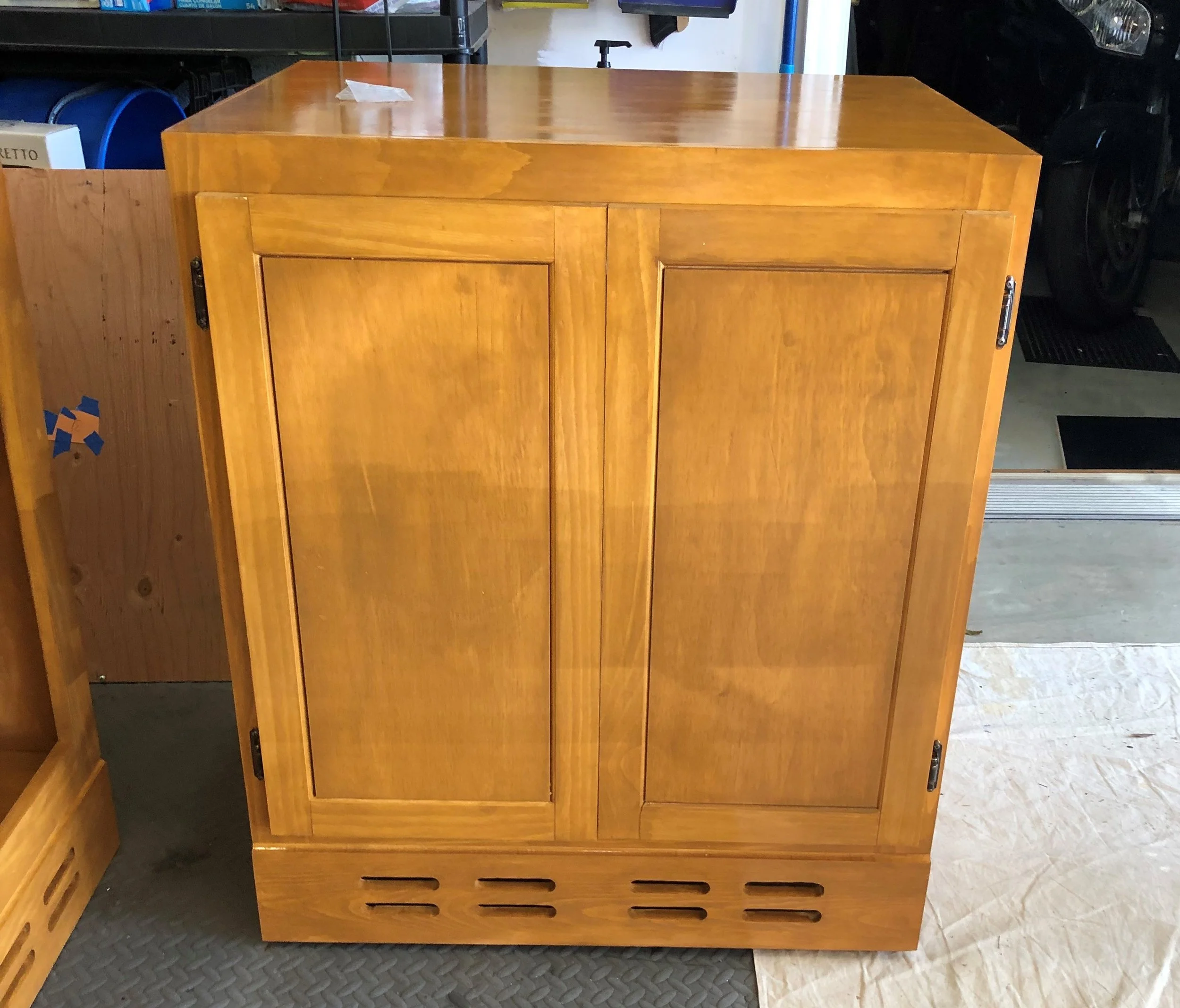 Door, vent, and finish 