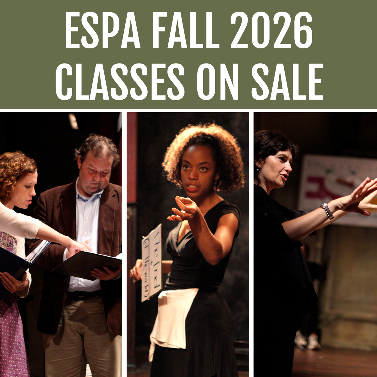 ESPA FALL 2026 CLASSES