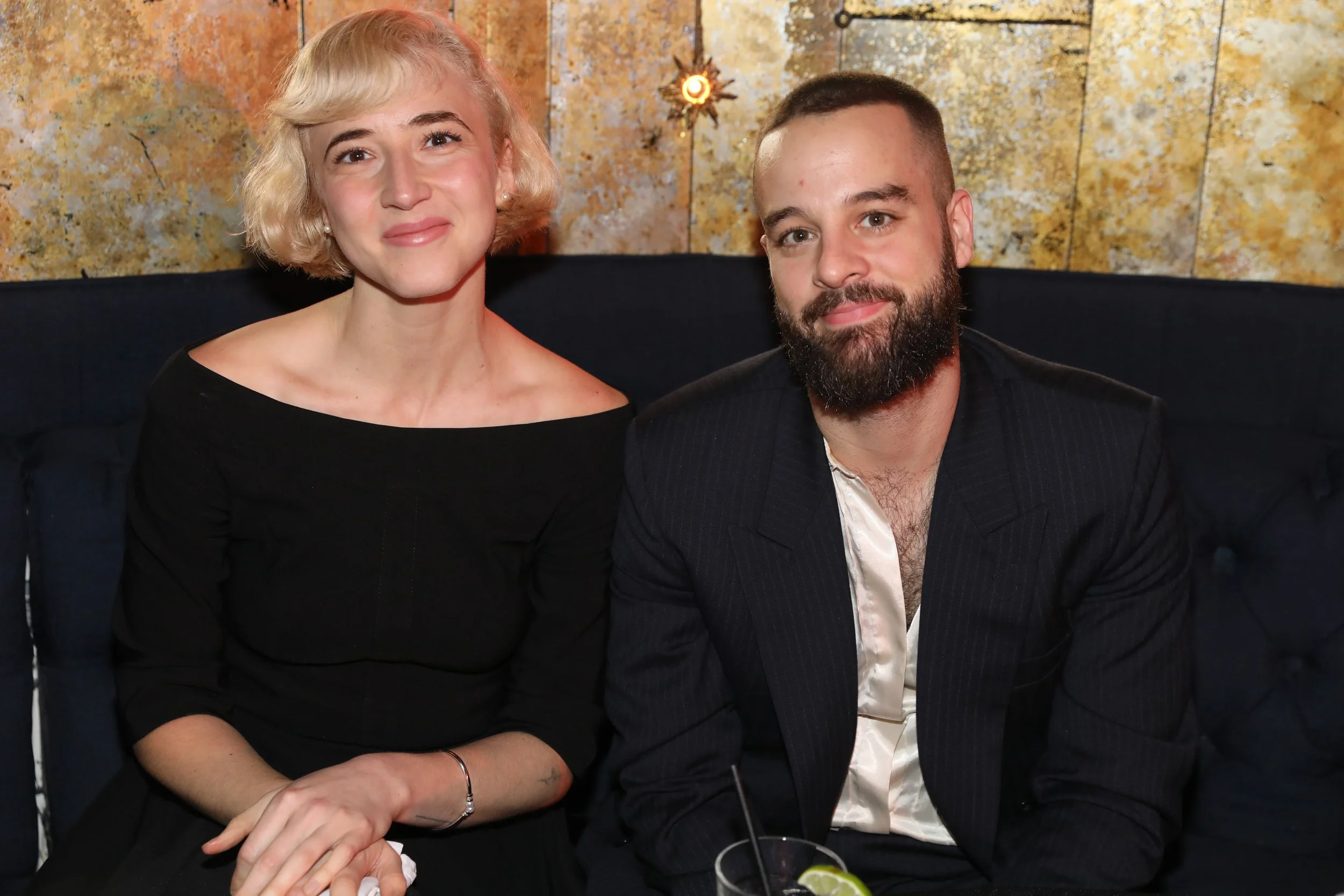 Julia Knitel and guest