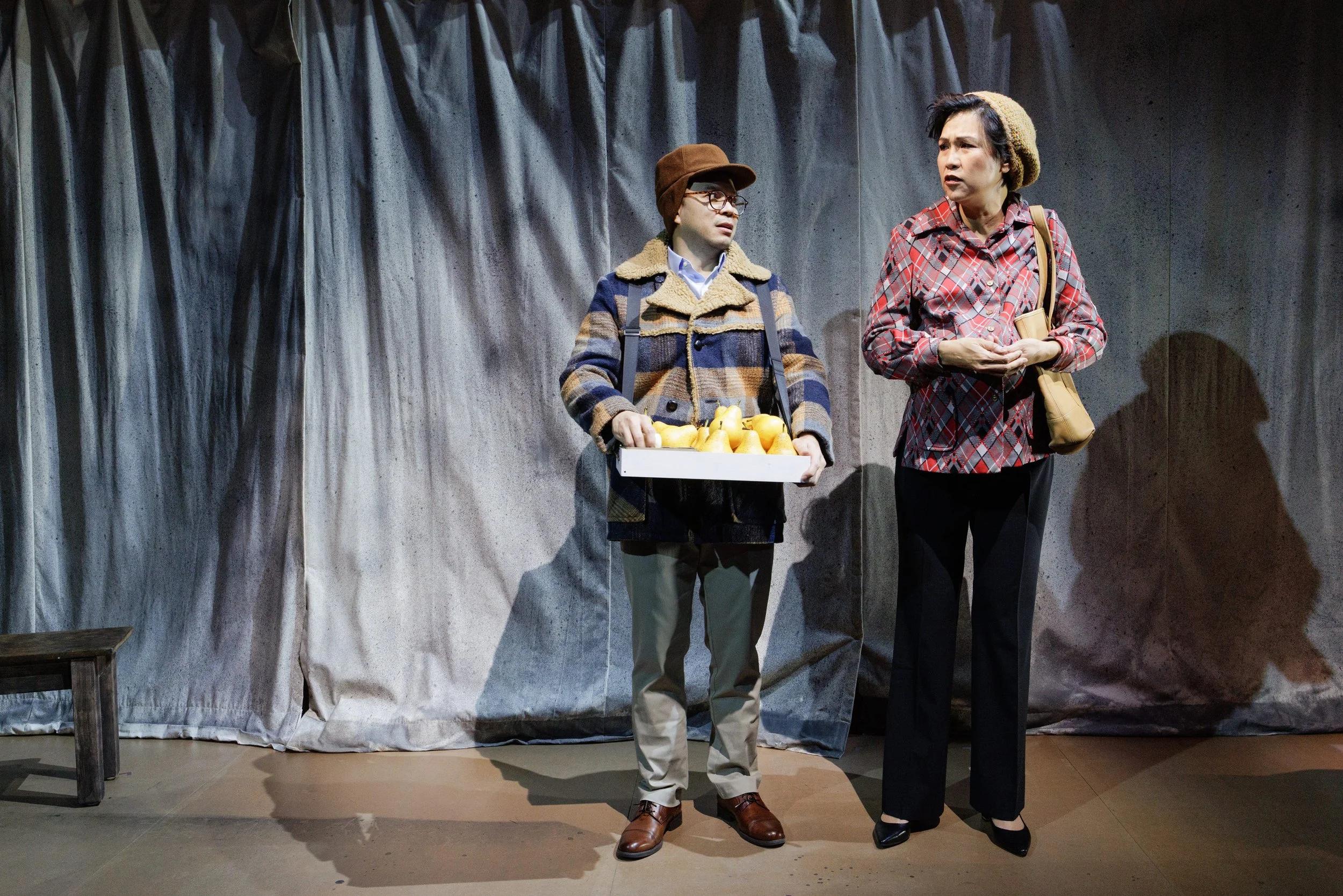 Pictured: Cindy Cheung and Jon Norman Schneider - Photo by James Leynse