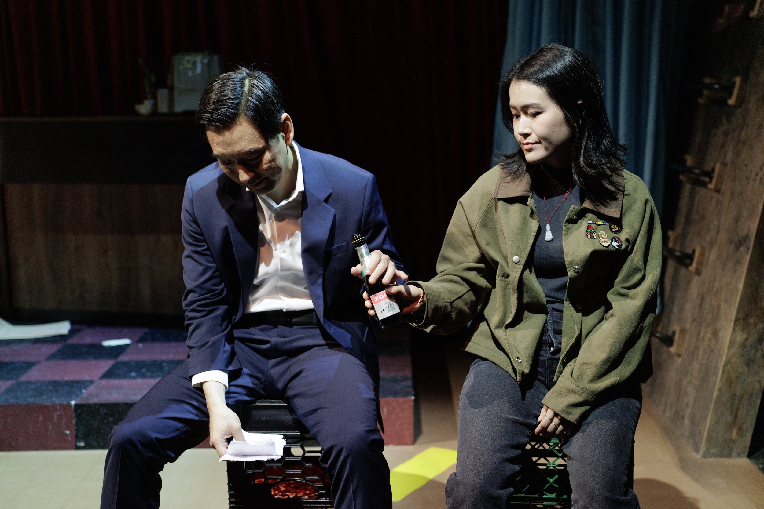 Pictured: Daisuke Tsuji, Amy Keum - Photo by James Leynse