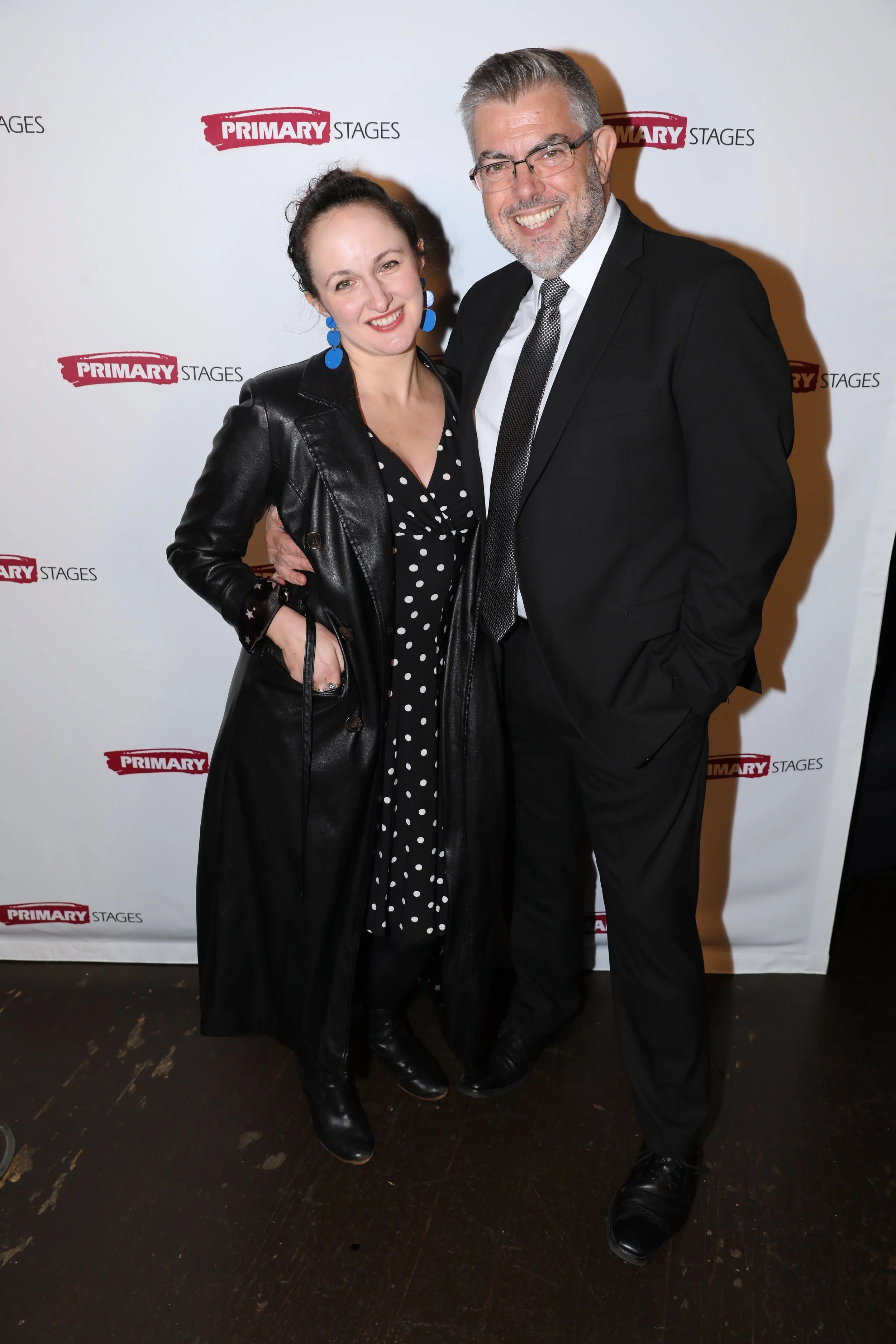 Kate Hamill and Jason O'Connell