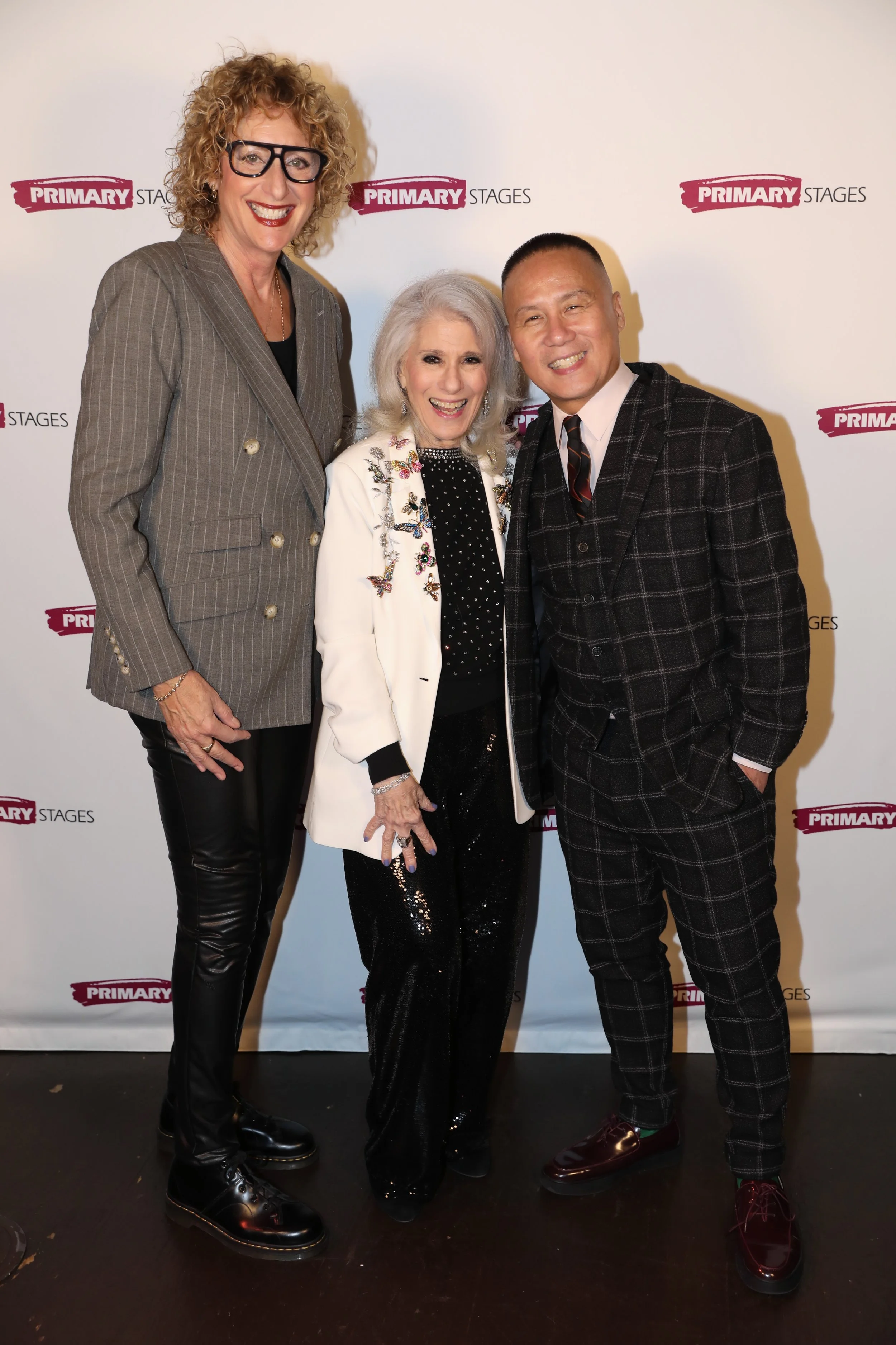 Judy Gold, Jamie deRoy, and BD Wong