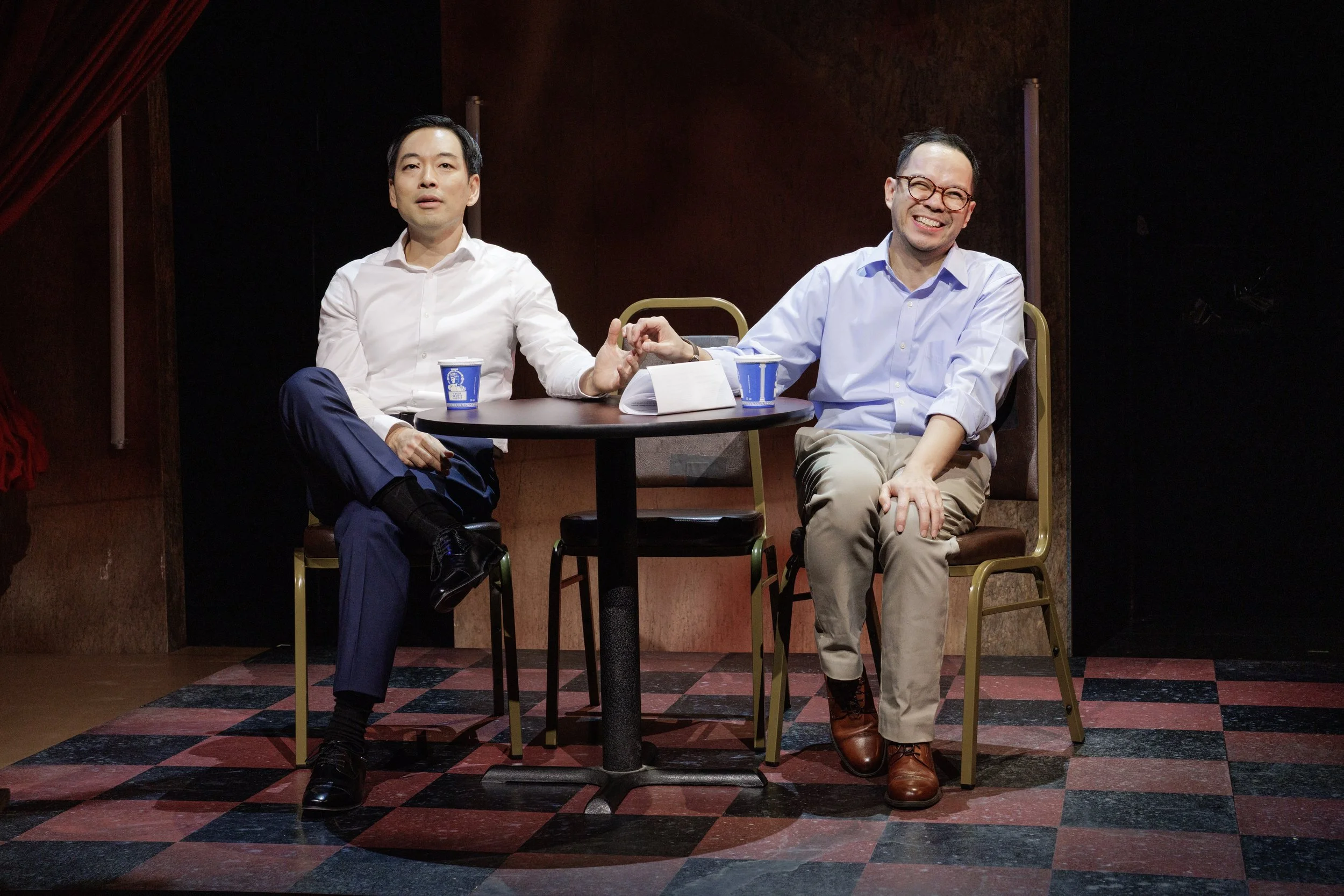 Pictured: Daisuke Tsuji and Jon Norman Schneider - Photo by James Leynse