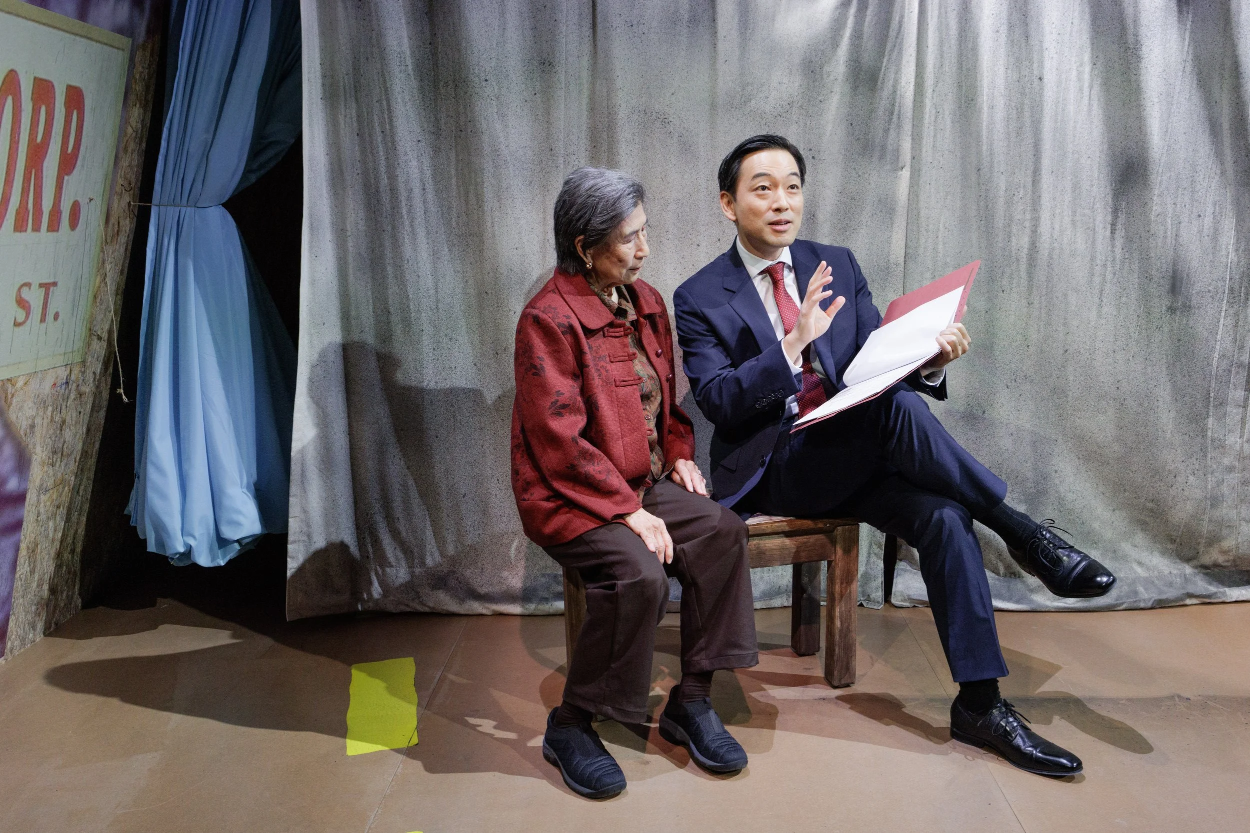 Pictured: Wai Ching Ho and Daisuke Tsuji - Photo by James Leynse