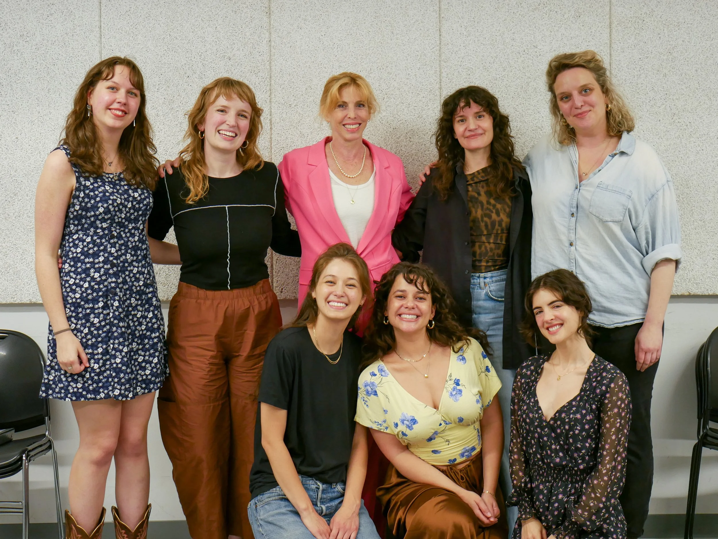 Pictured: Cast and Creative team of Baby Shower Katie