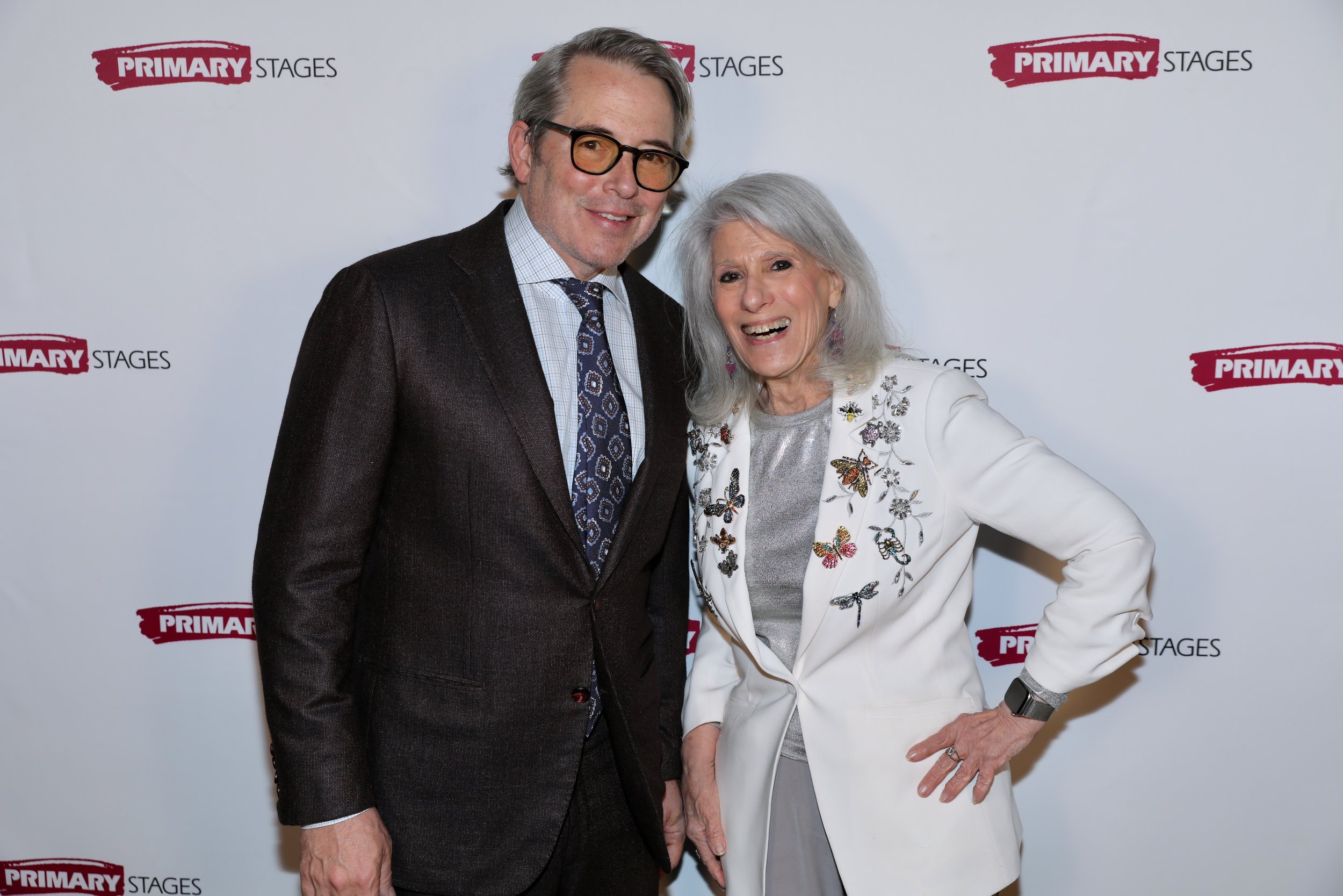 Matthew Broderick and Jamie deRoy