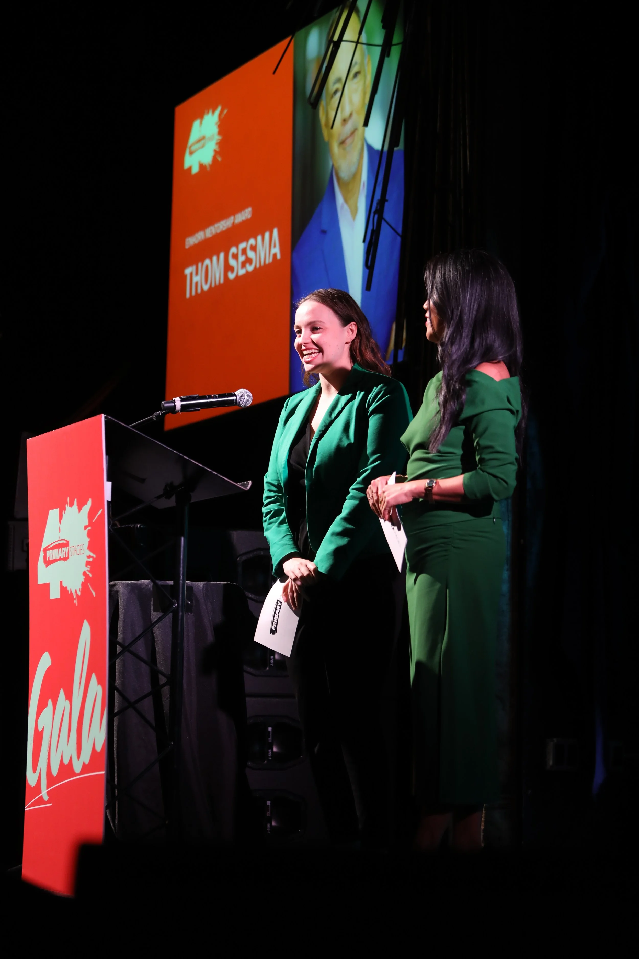 Leah Griff and Eunice Bae