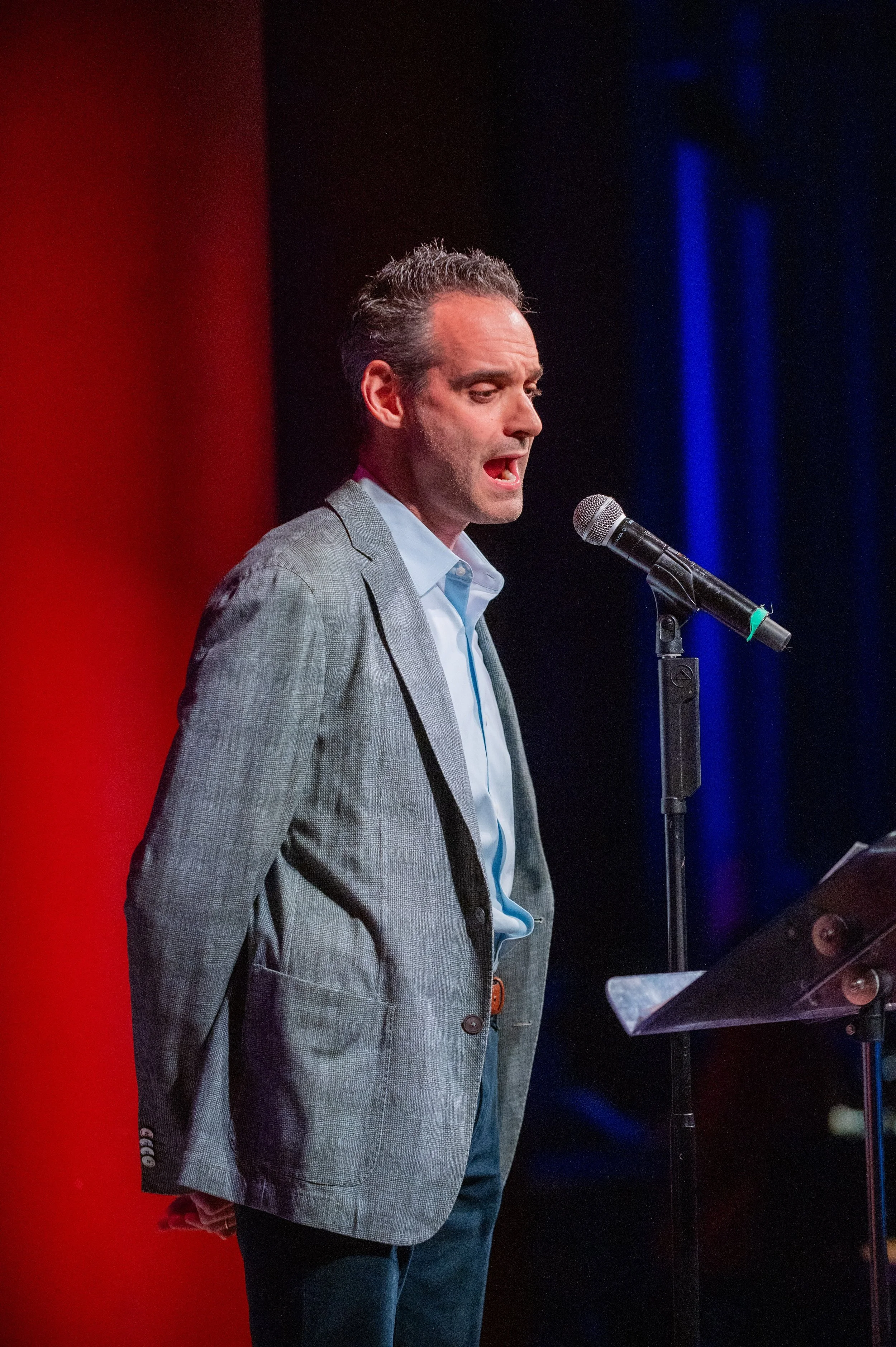Jonathan Raviv performing “How Can I Resist” from a new musical by Neena Beber, Daniel Rein, and Claudia Silver