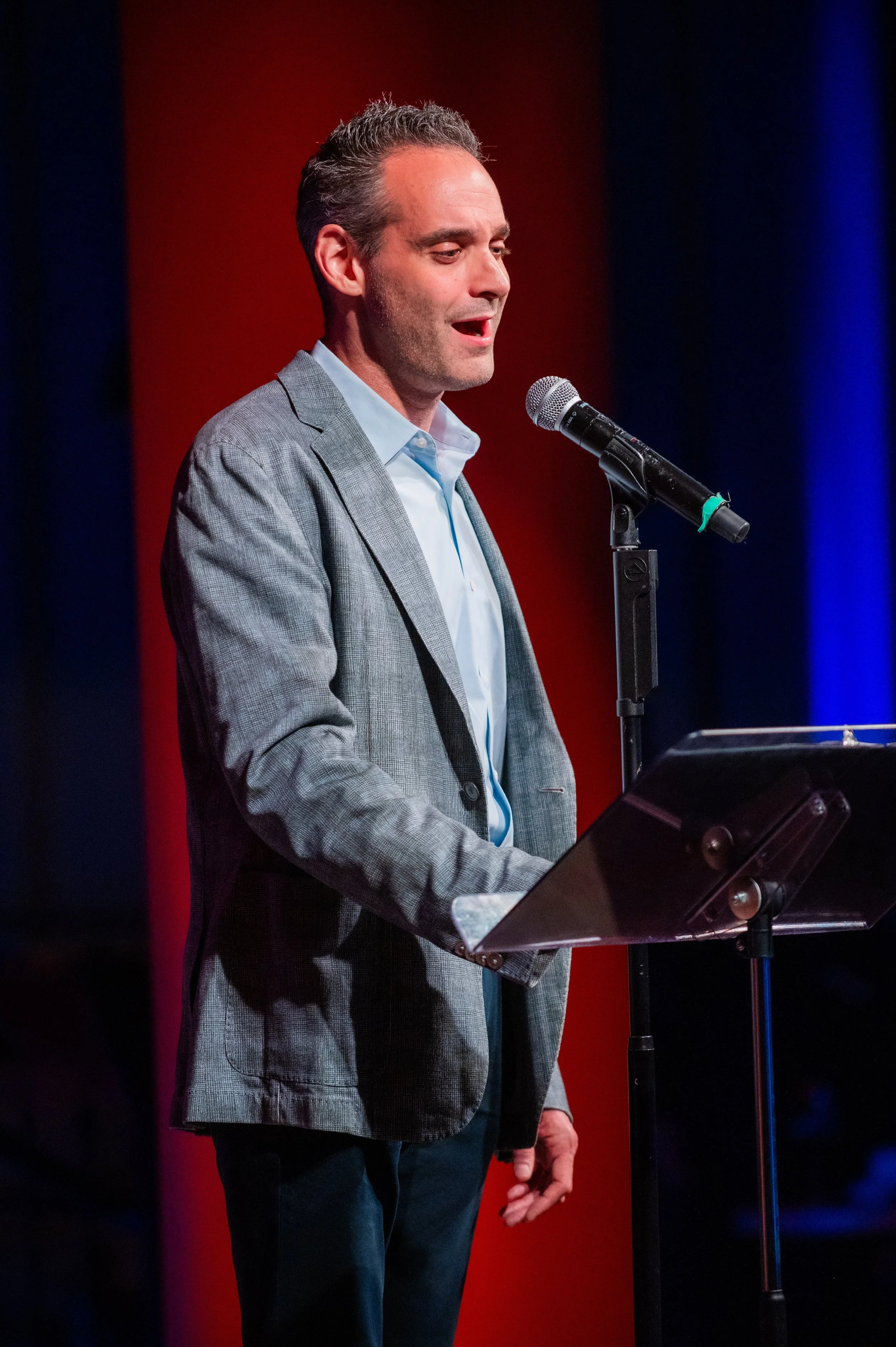 Jonathan Raviv performing “How Can I Resist” from a new musical by Neena Beber, Daniel Rein, and Claudia Silver