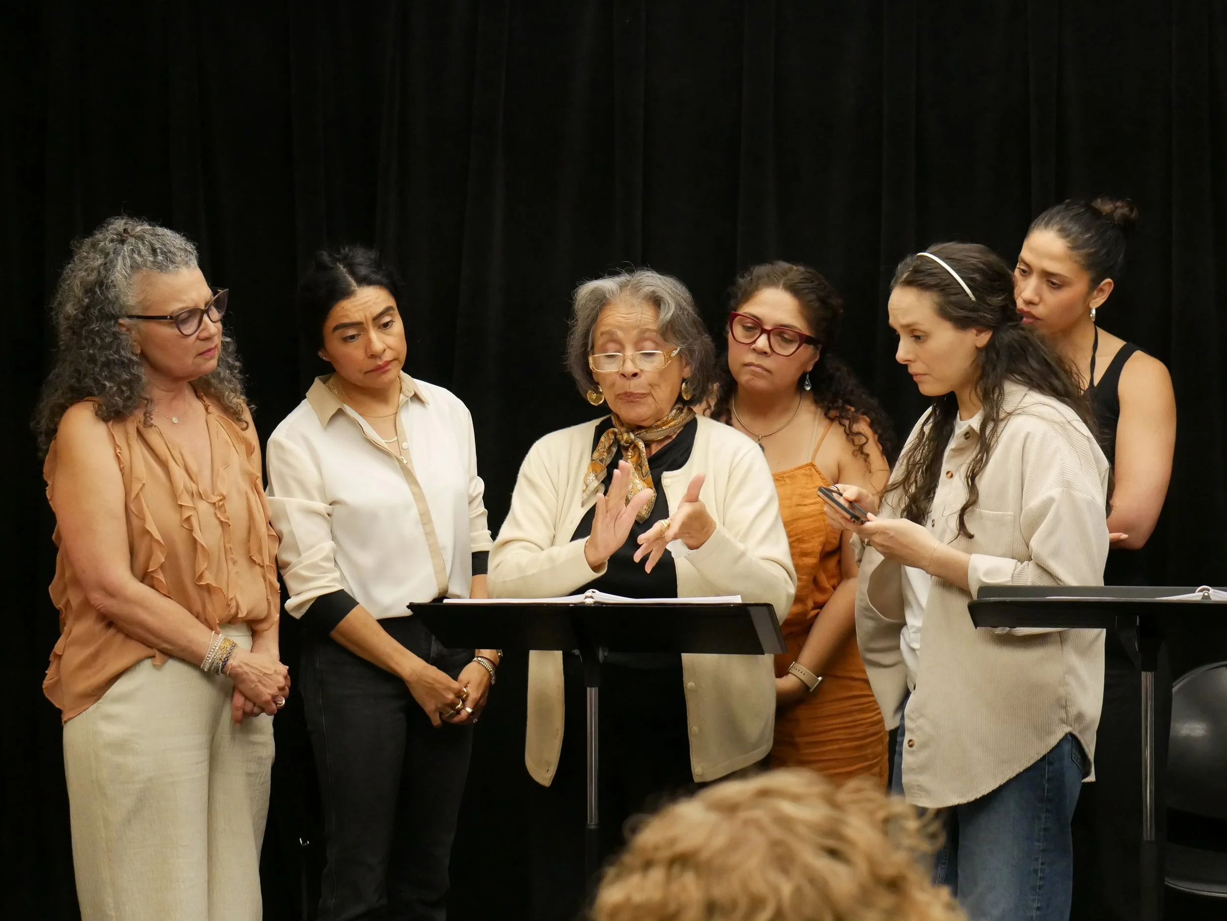 Pictured: Adriana Sevan, Liza Fernandez, Alma Martinez, Annie Henk, Andrea Morales, and Camila Moreno