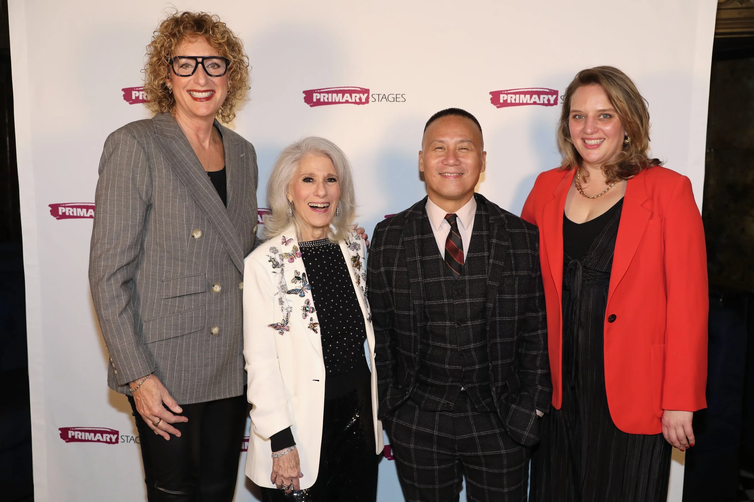 Judy Gold, Jamie deRoy, BD Wong, and Erin Daley