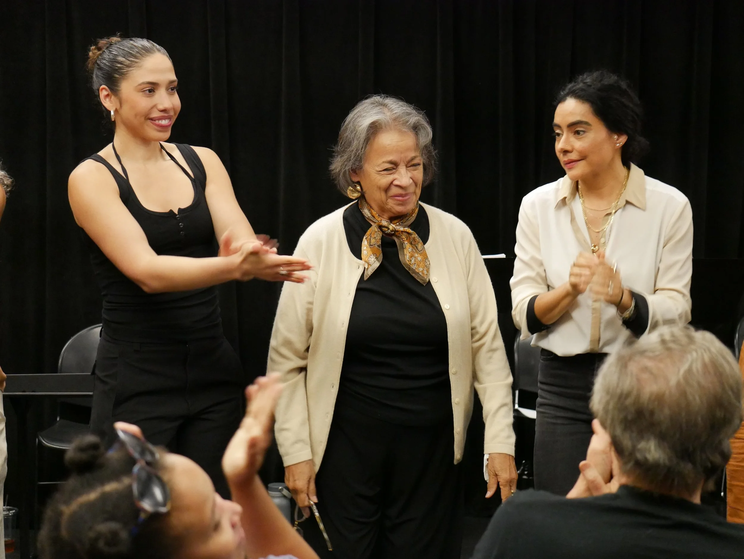 Pictured: Camila Moreno, Alma Martinez, and Liza Fernandez