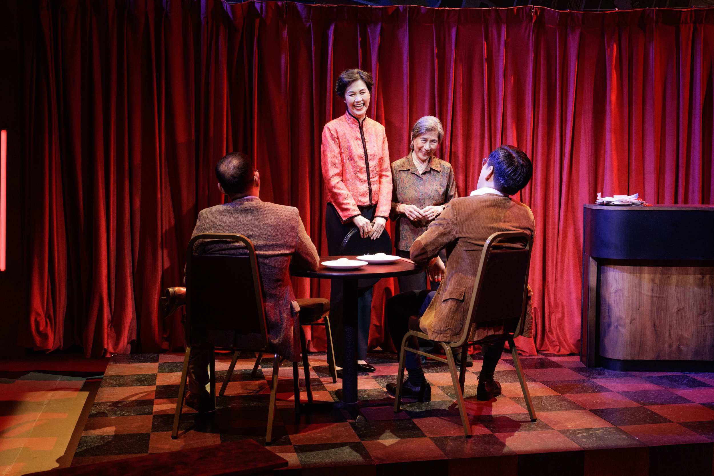 Pictured: Jon Norman Schneider, Cindy Cheung, Wai Ching Ho, and Daisuke Tsuji - Photo by James Leynse